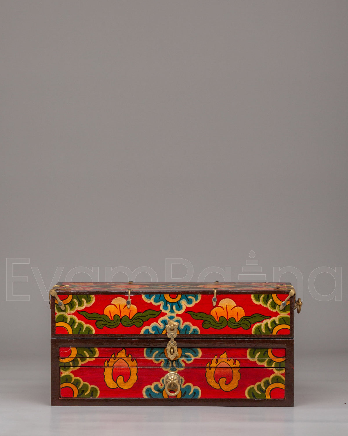 Spiritual Handcrafted Altar Box with Deity