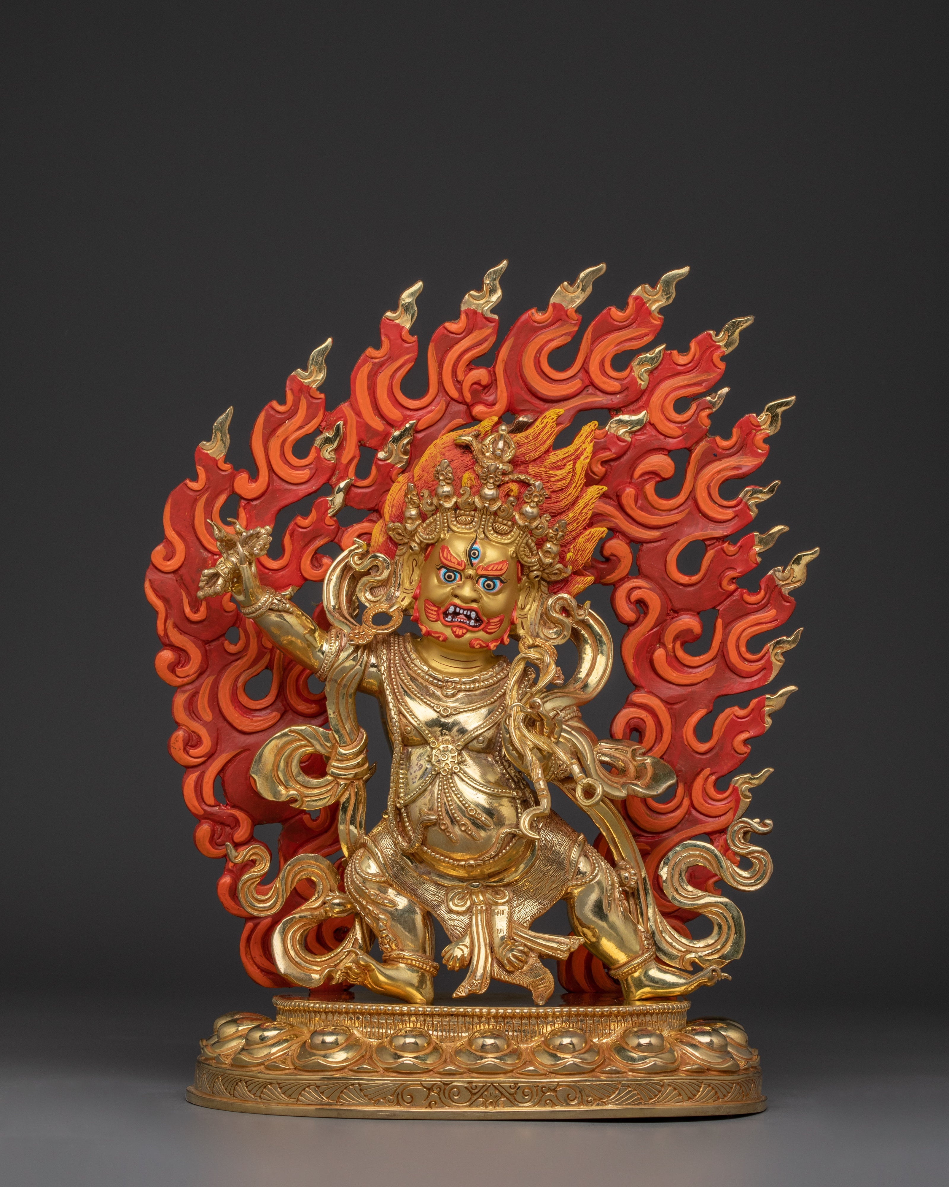 vajrapani-gold-gilded-statue