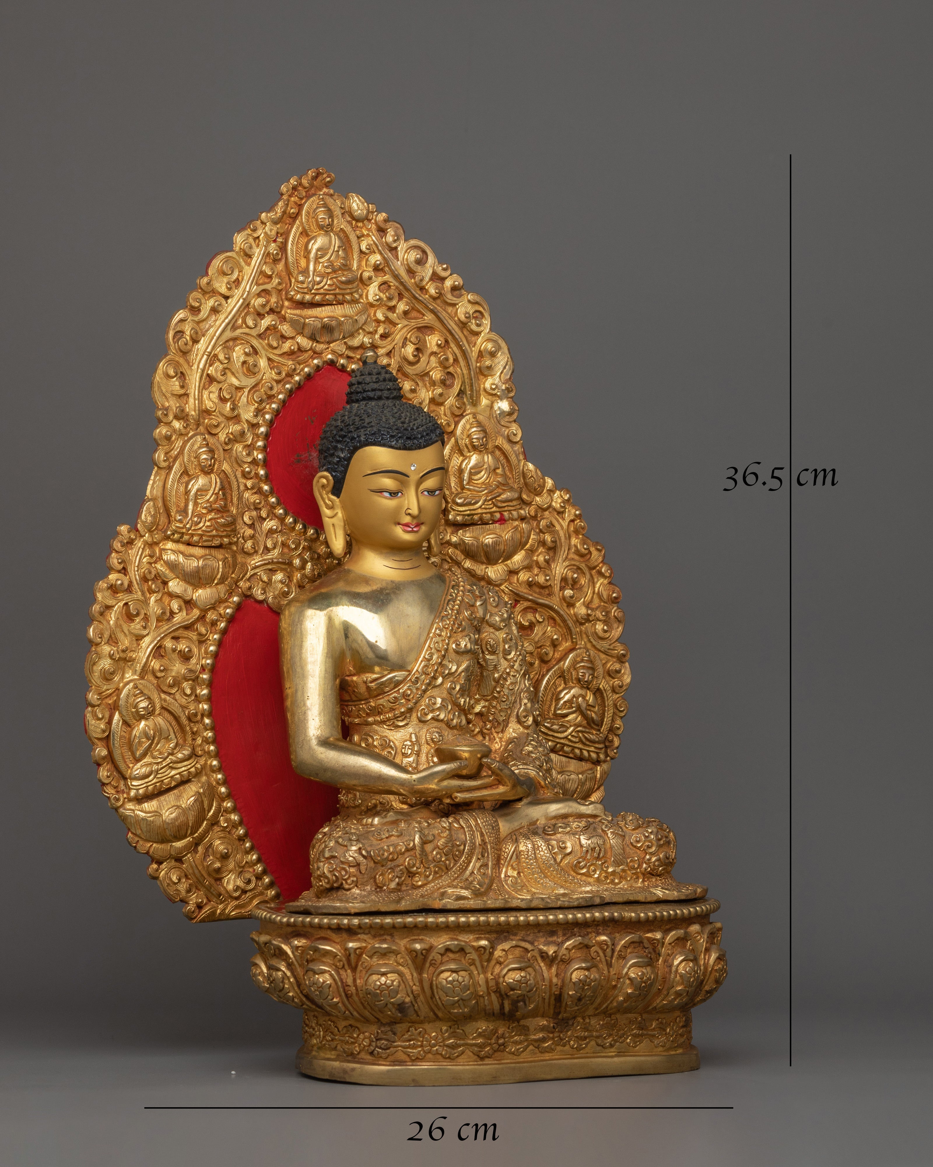 Buddha Amitabha with Beautiful halo