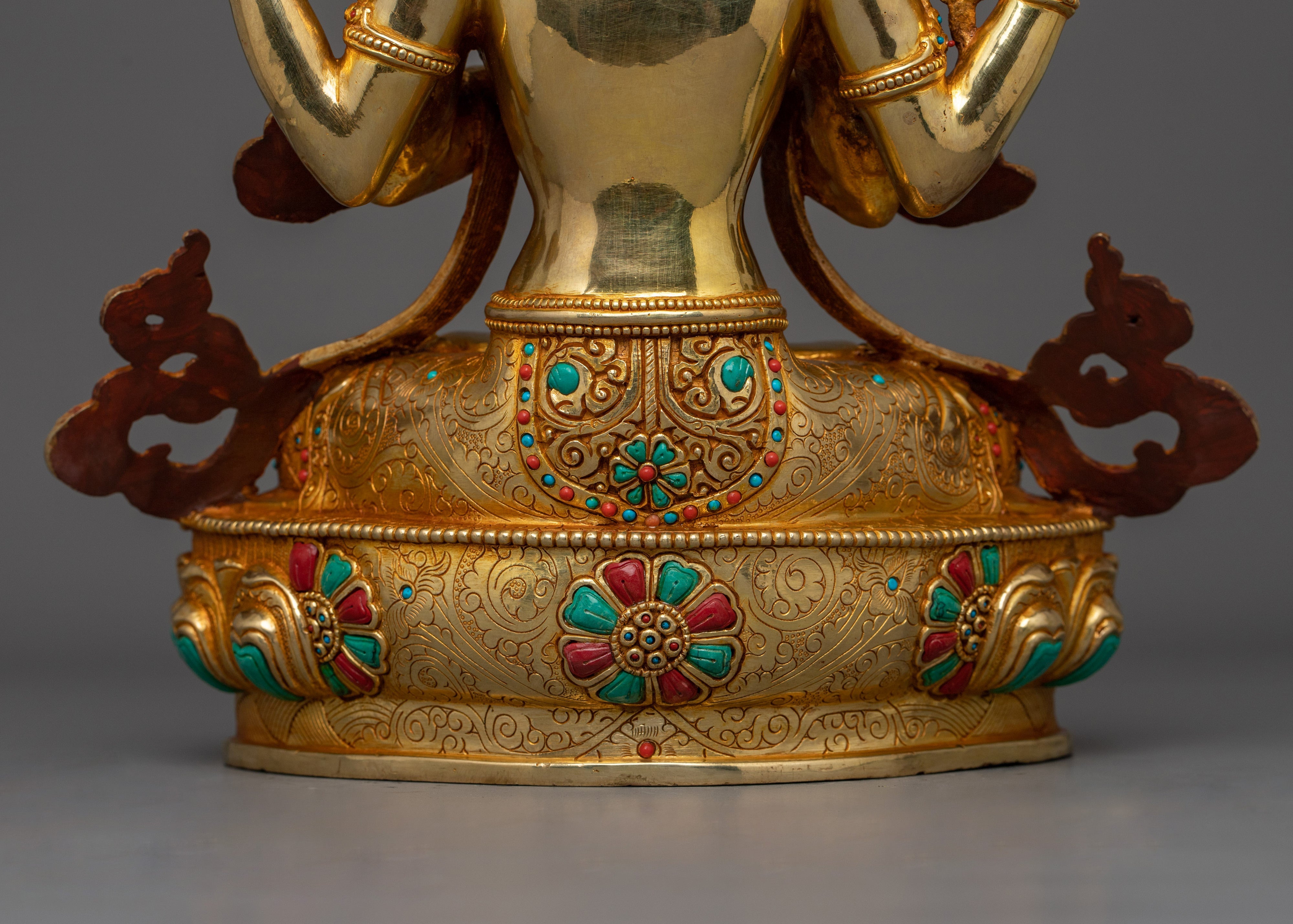 Four Armed Figurine Chenrezig | Great Compassionate One