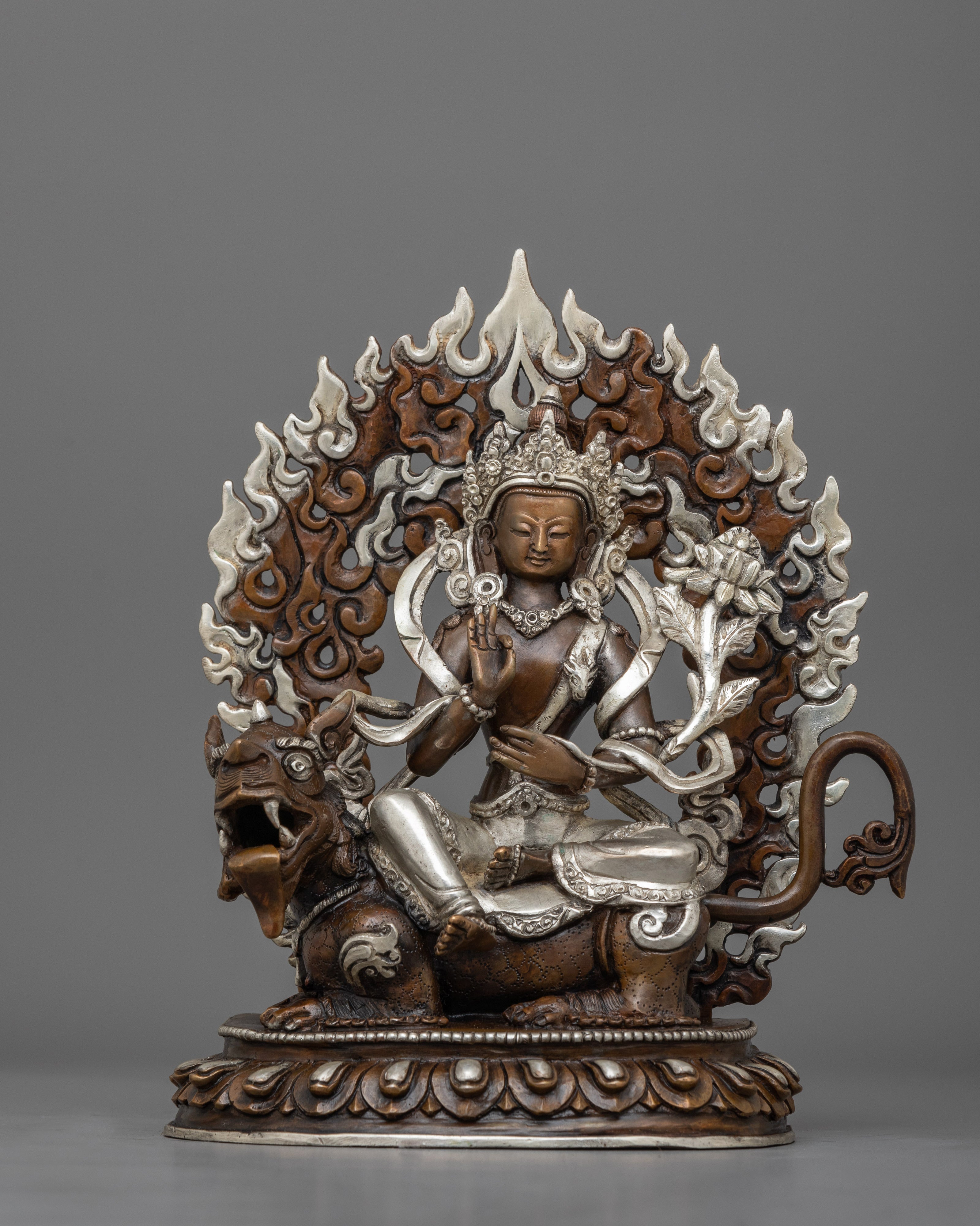 Simhanada Chenrezig Avalokiteshvara Statue
