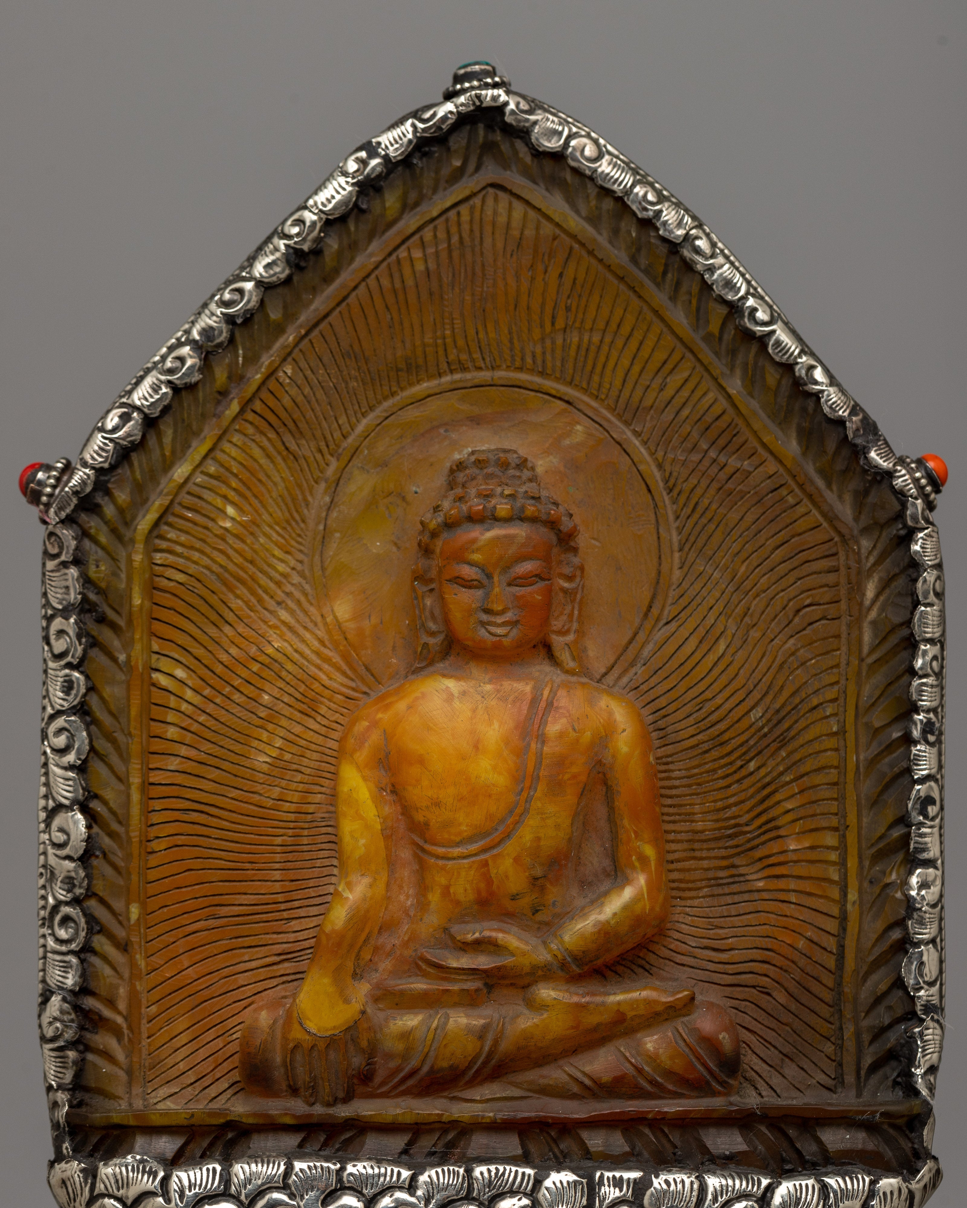 White Metal Tibetan Stamp | Infuse Your Creations with Cultural Significance