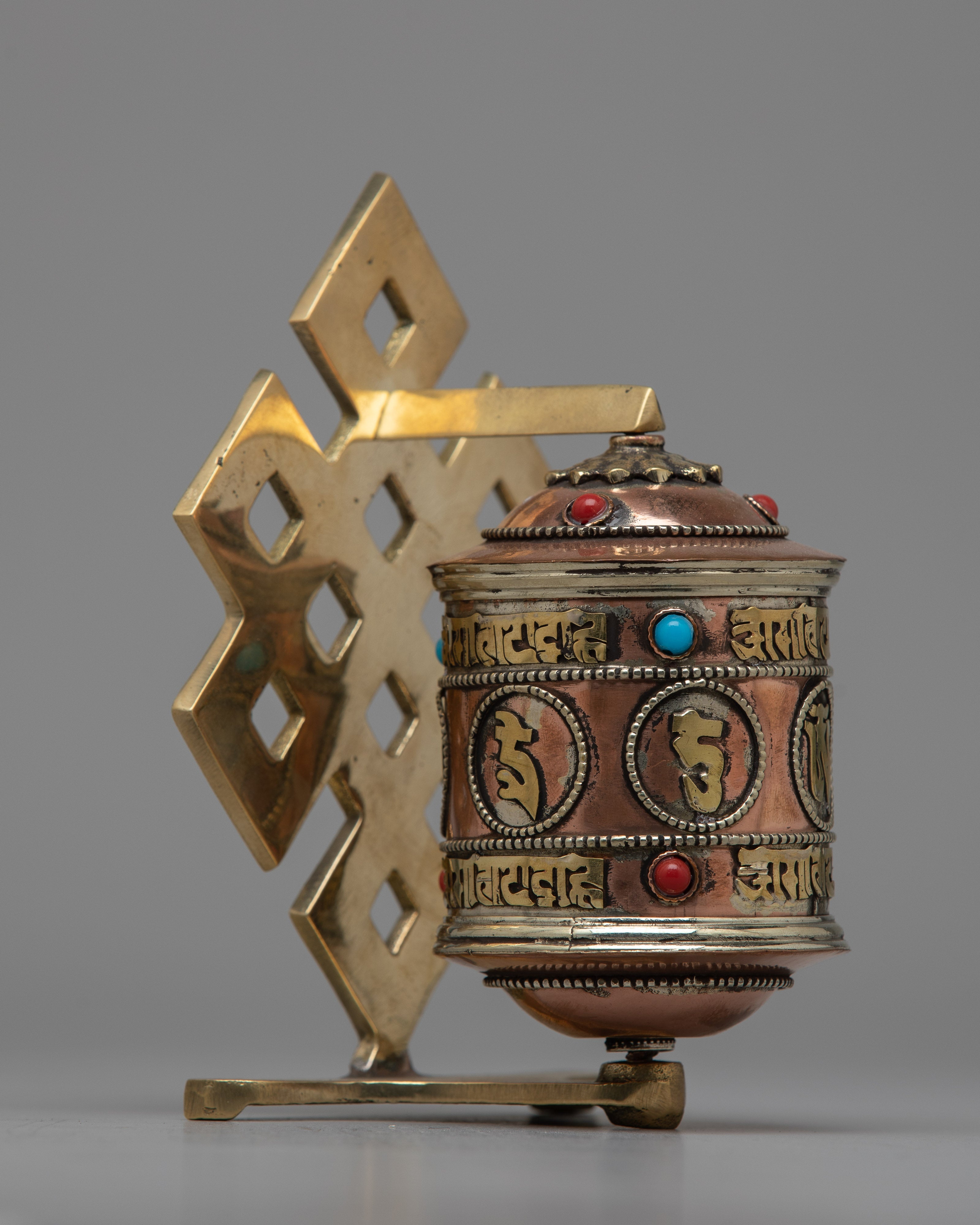 Himalayan Prayer Wheel | Tibetan Mantra Crafted