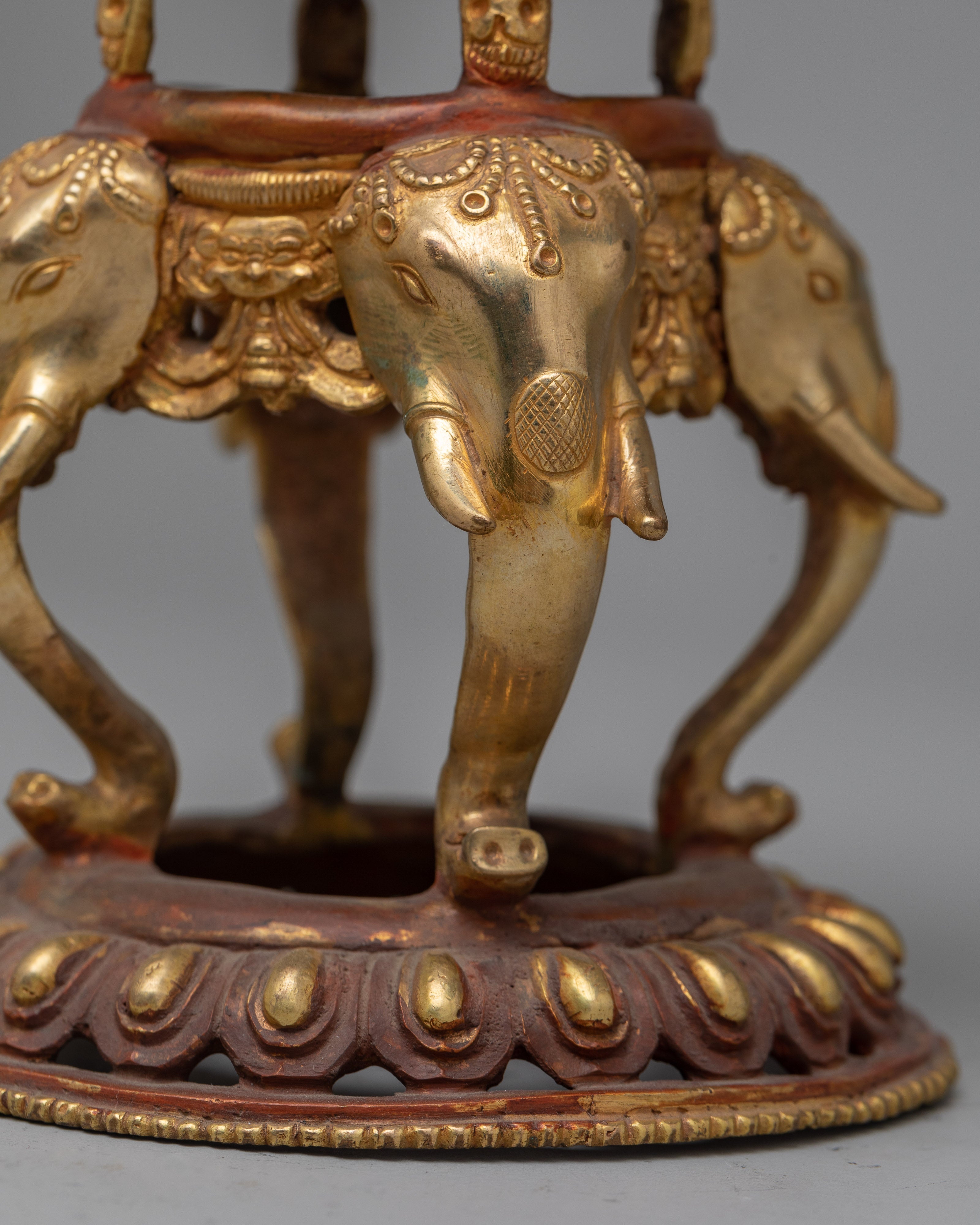 Tibetan Copper Incense Burner | Traditional Vessel for Ritualistic Aromatherapy and Meditation