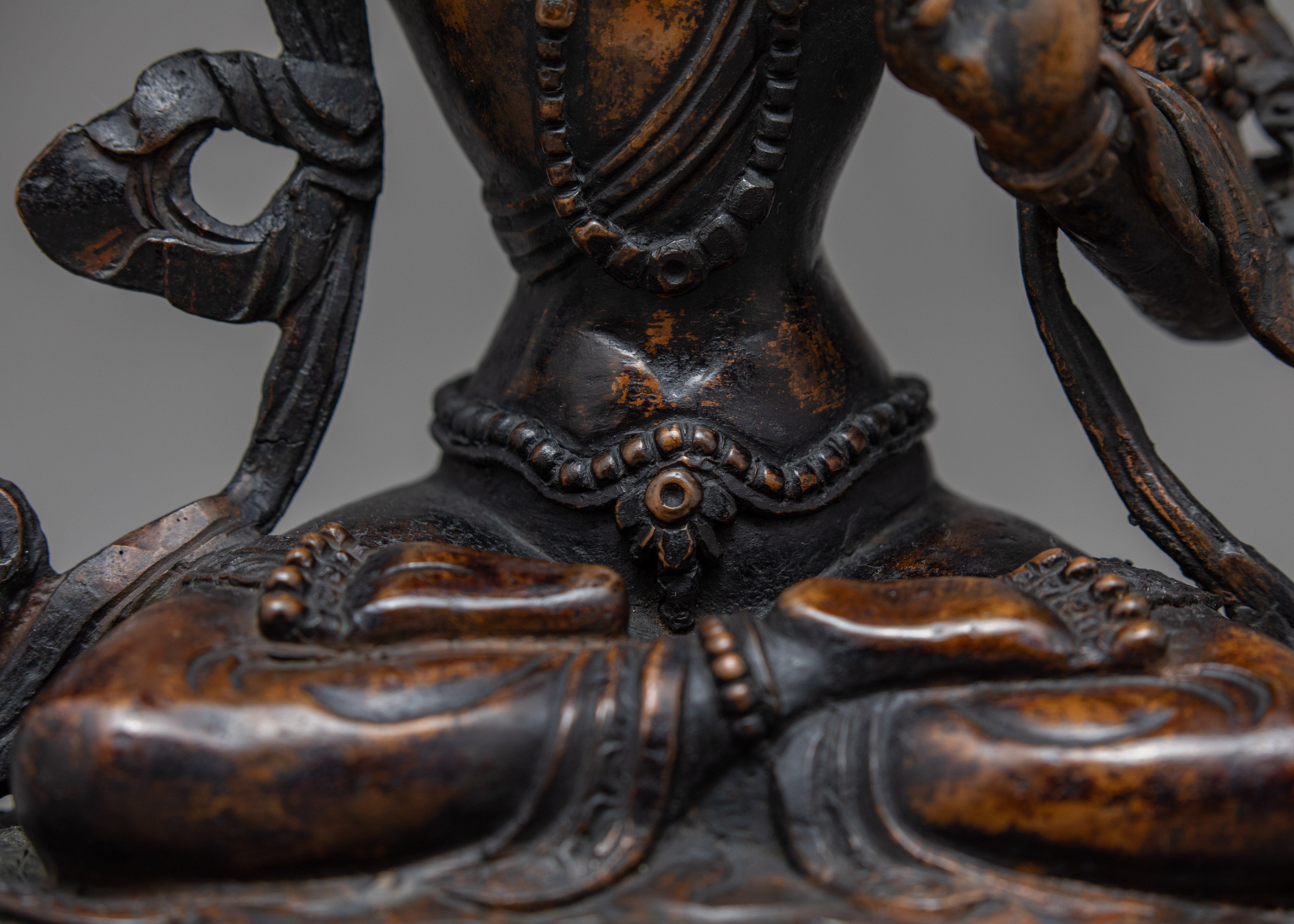 Bodhisattva Manjushri | Statue of the Wisdom Deity | Zen Room Decor