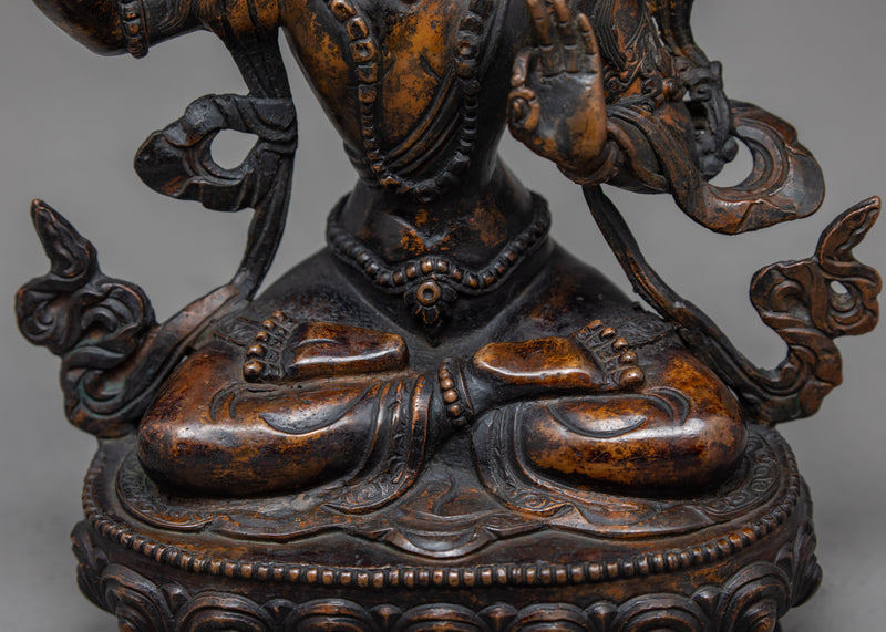 Bodhisattva Manjushri | Statue of the Wisdom Deity | Zen Room Decor