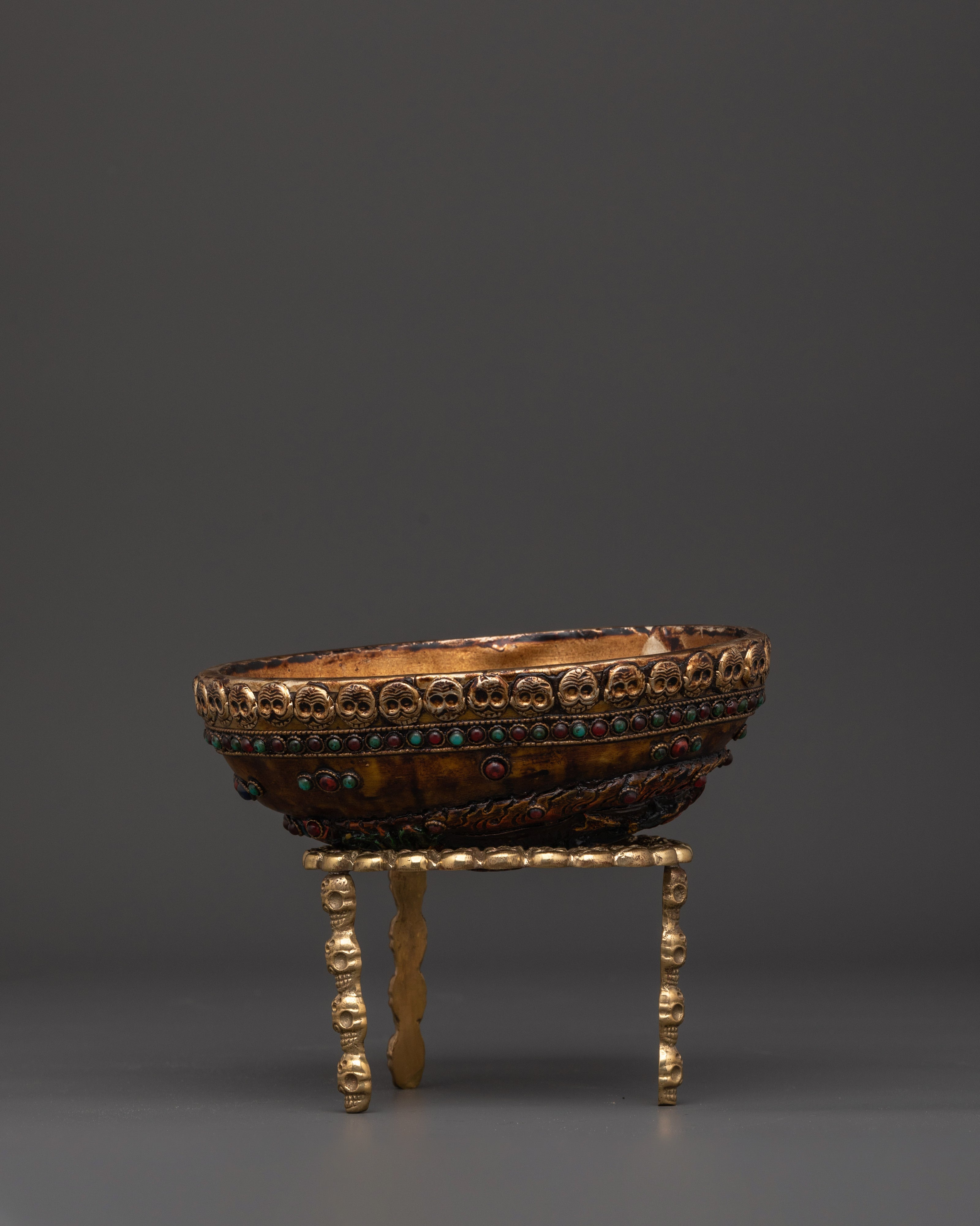 Handcrafted Tibetan Kapala