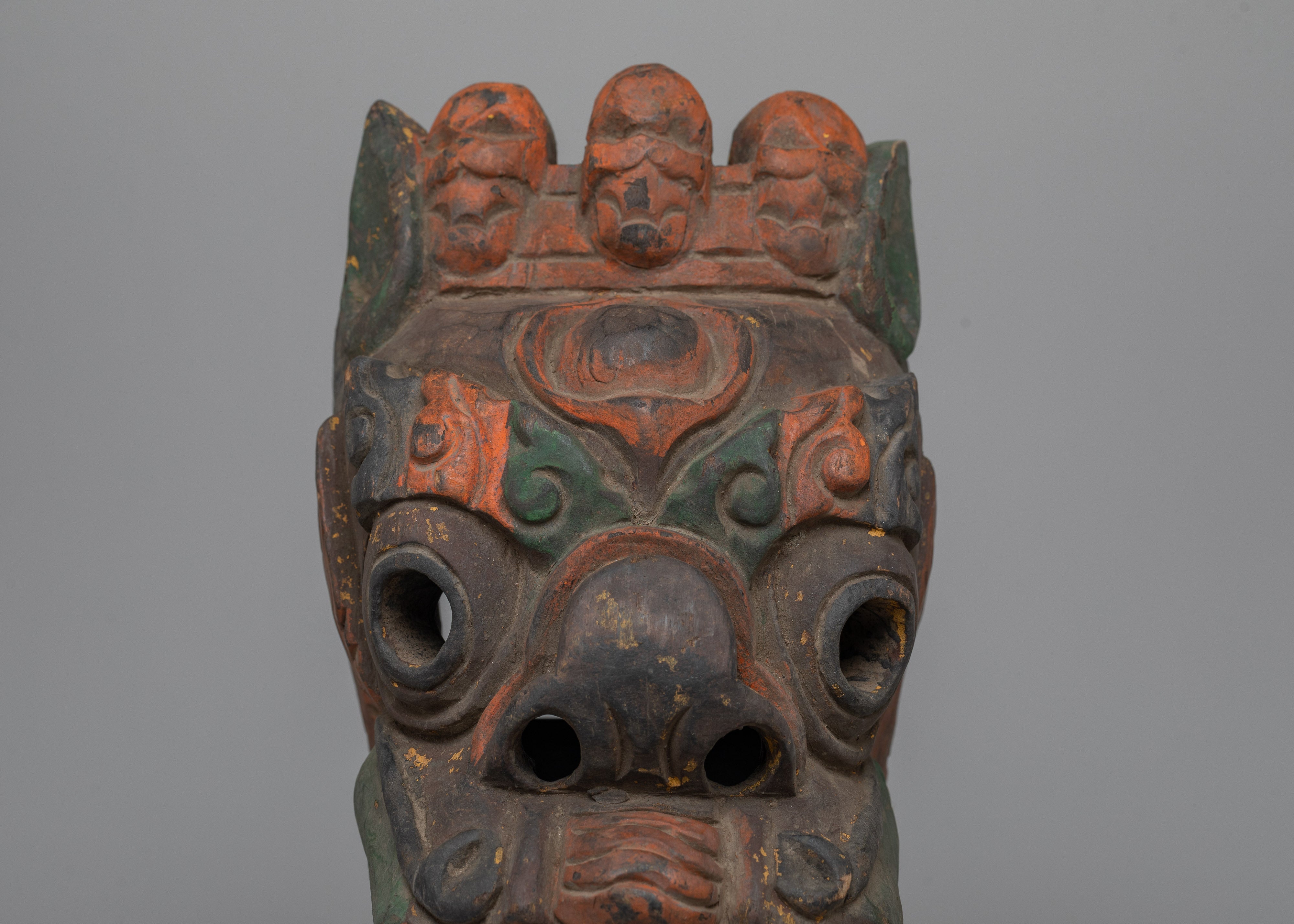 Fierce Deity Mask Face | Unleashing the Power and Majesty of Ancient Divinity