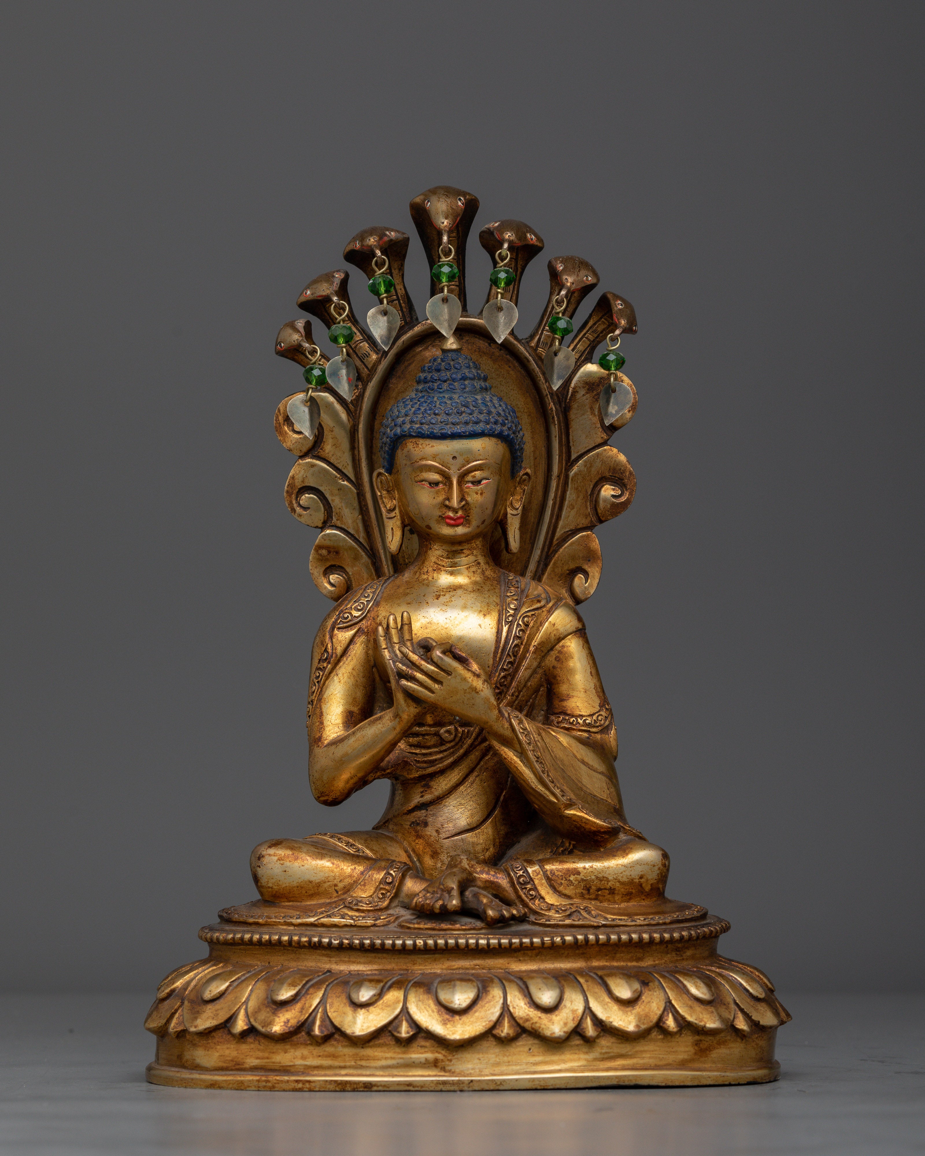 antique-Nagarjuna-gold-gilded