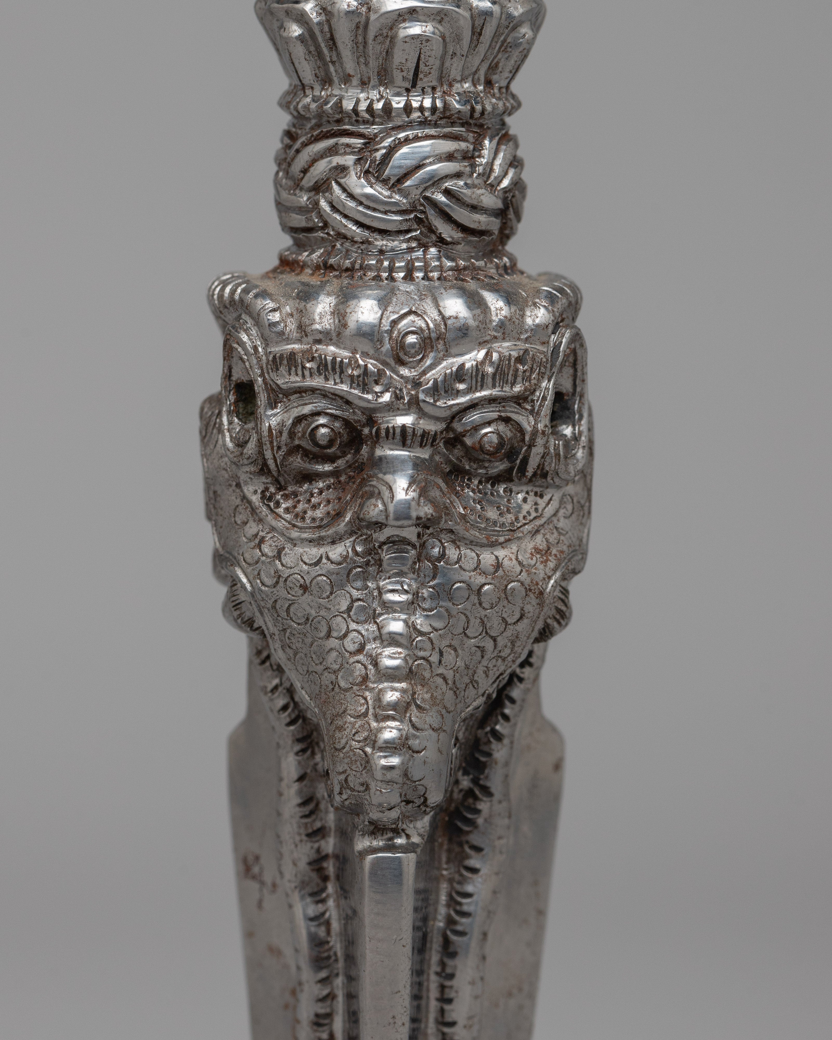 Tibetan Phurba Ritual Dagger | Symbol of Spiritual Power and Sacred Ritual