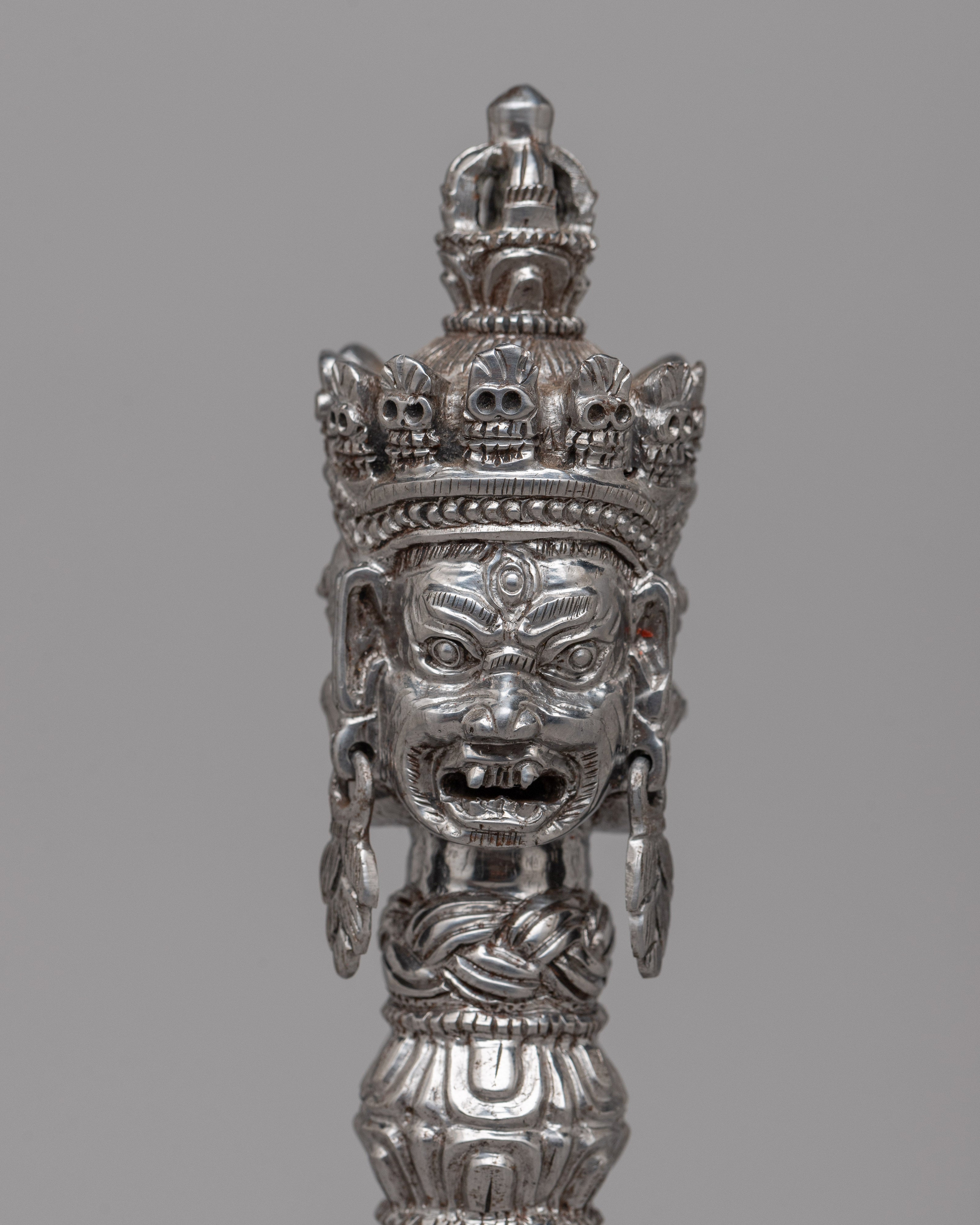 Tibetan Phurba Ritual Dagger | Symbol of Spiritual Power and Sacred Ritual