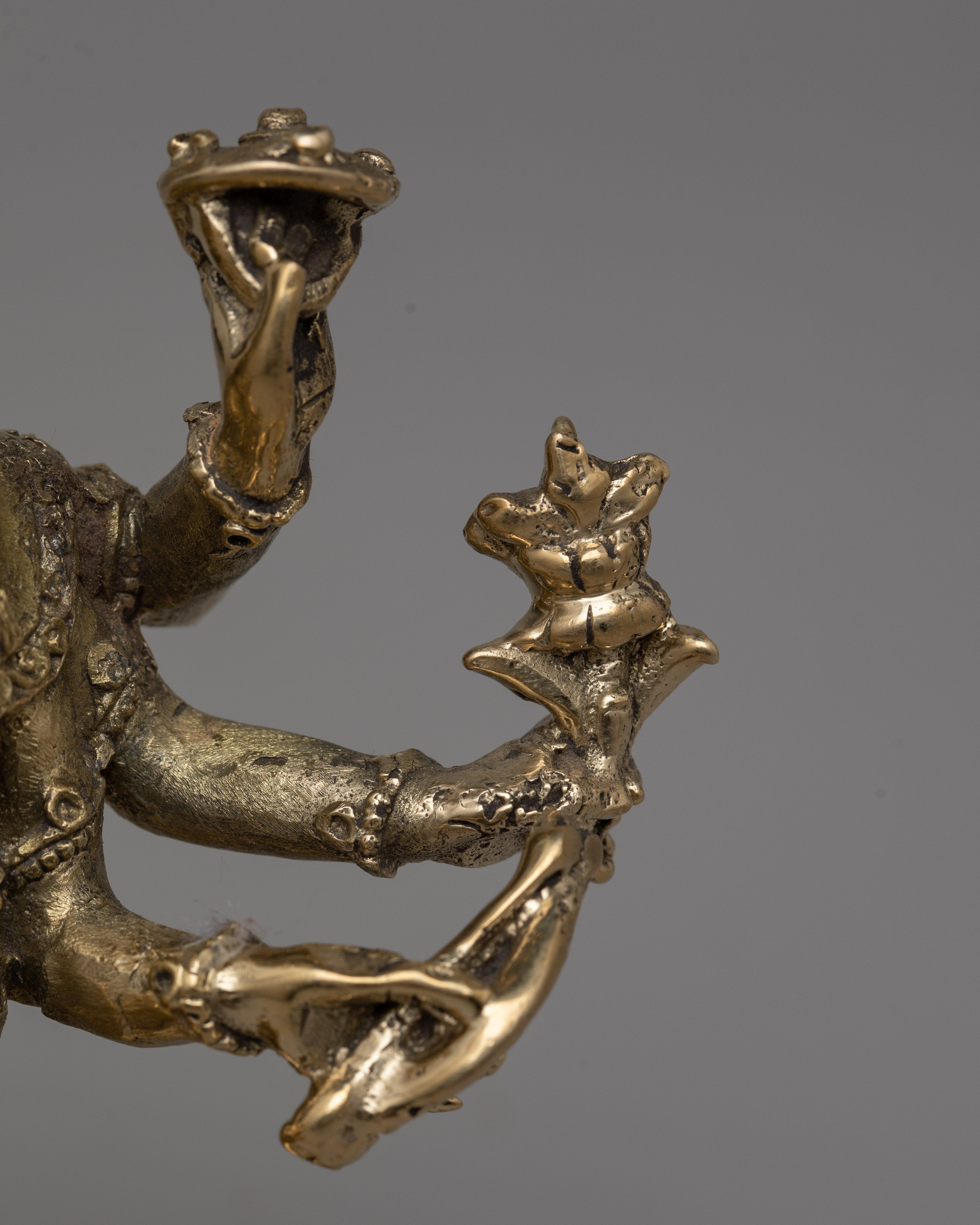 Brass Durga Statue | Revered Depiction of the Fearless Goddess