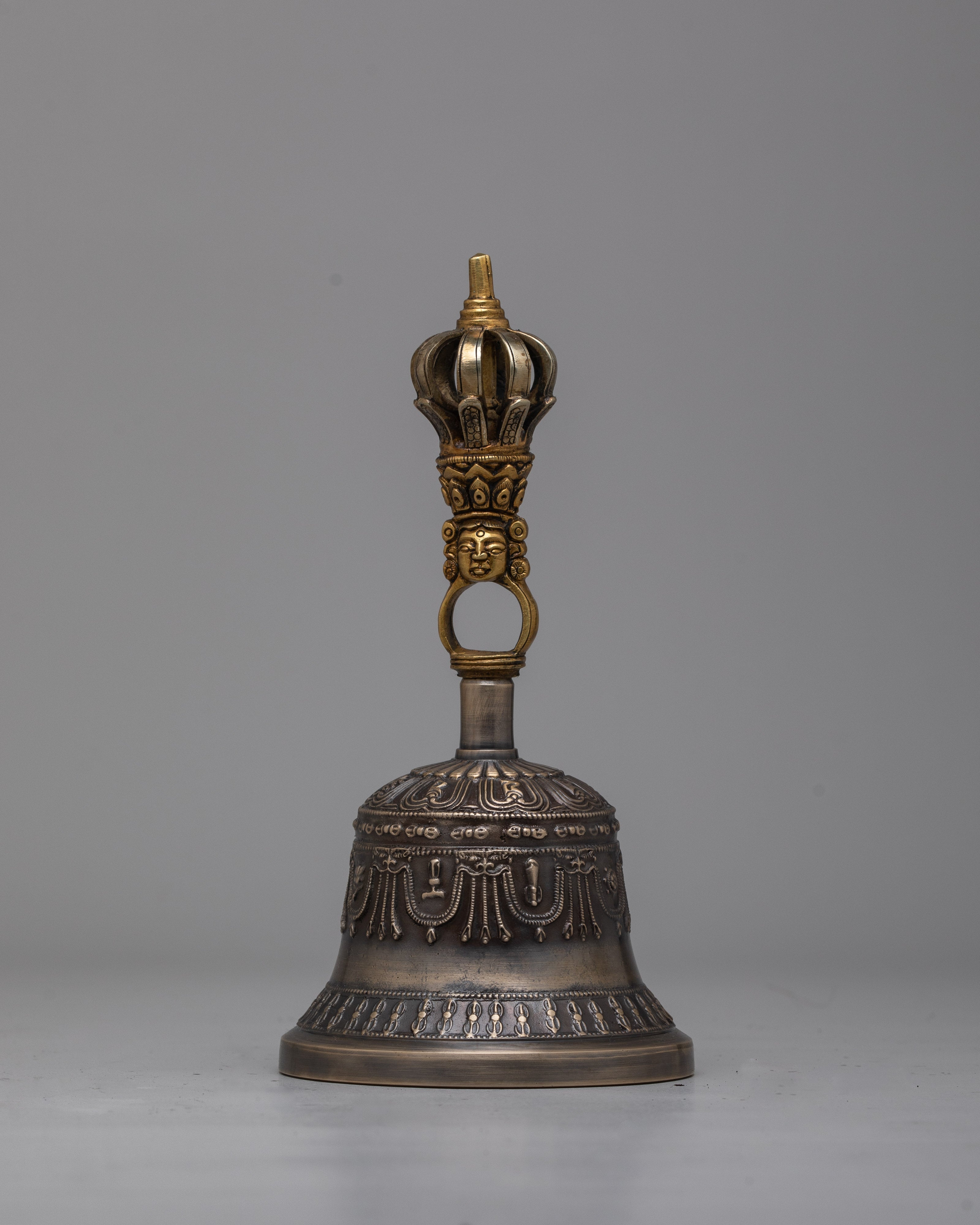 Dharma Wear Bell and Vajra Set | Symbolic Accessories for Spiritual Practice