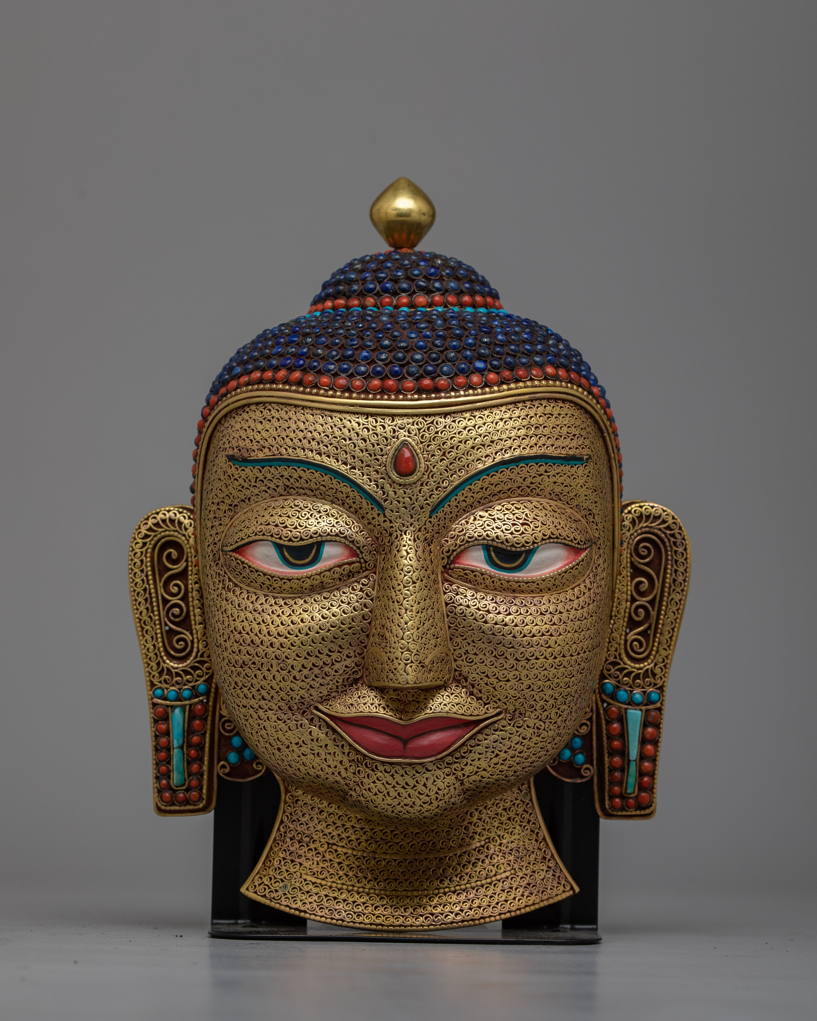 Buddha Mask Wall Hanging | Infusing Your Space with Serenity and Spiritual Presence