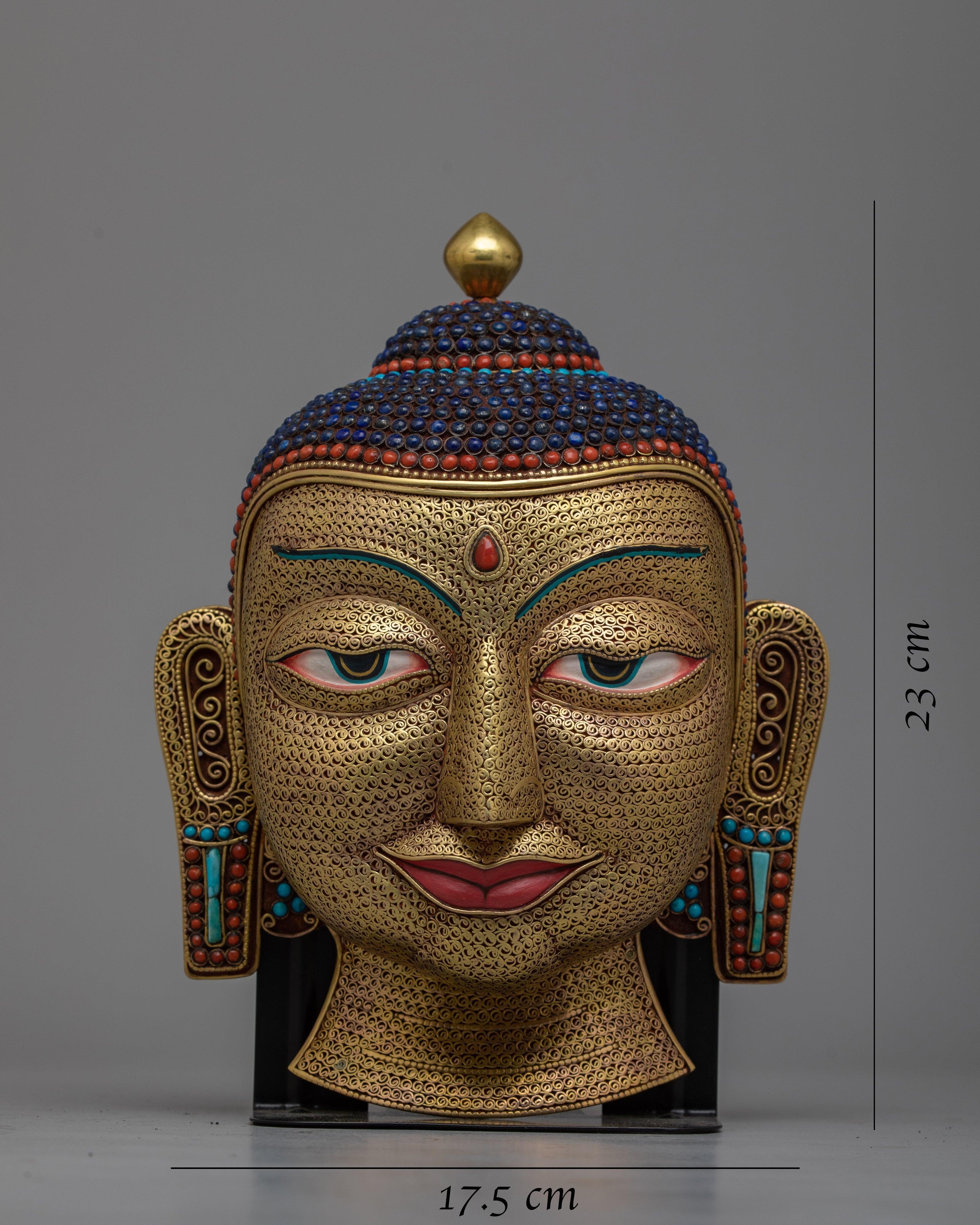 Buddha Mask Wall Hanging | Infusing Your Space with Serenity and Spiritual Presence