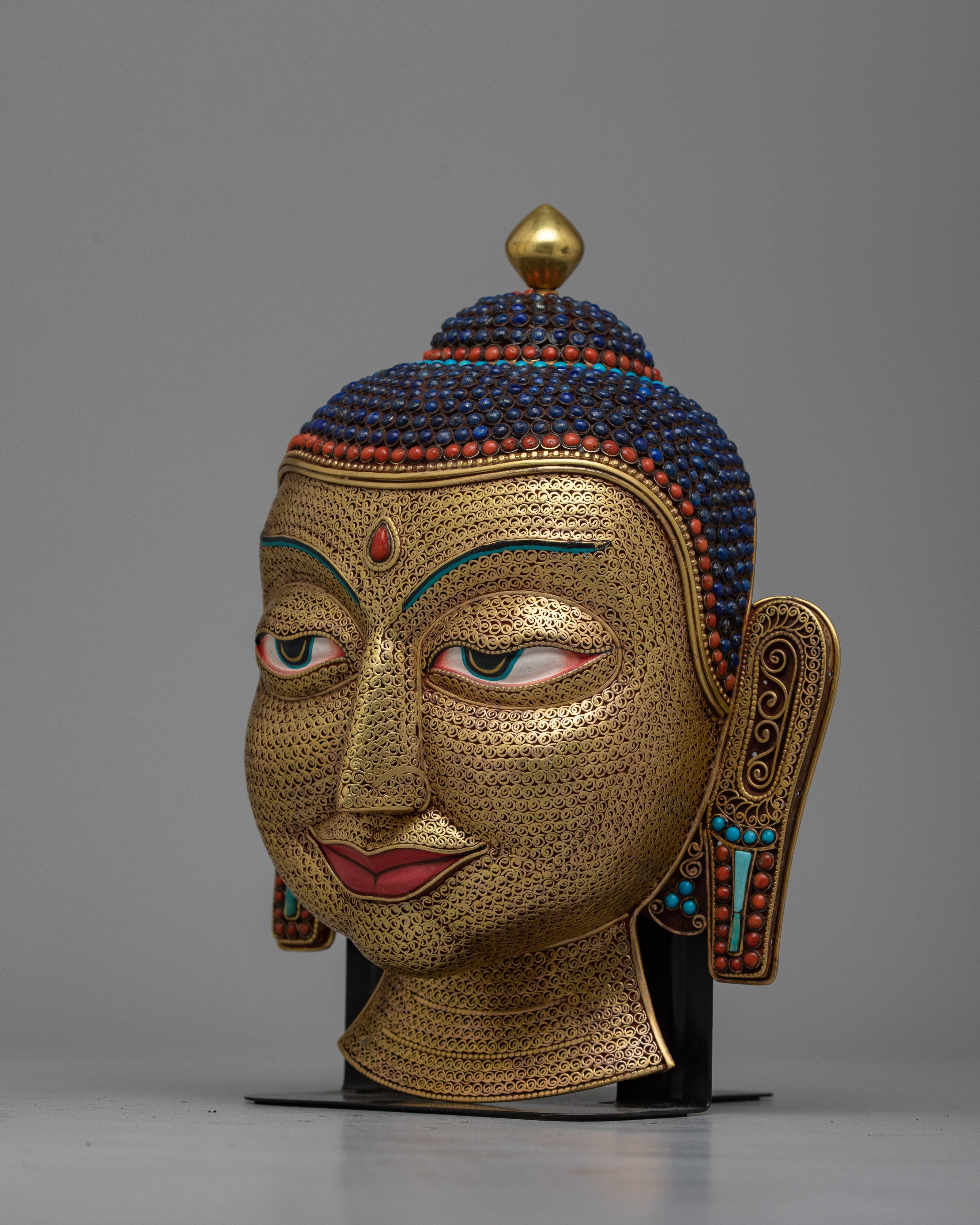 Buddha Mask Wall Hanging | Infusing Your Space with Serenity and Spiritual Presence
