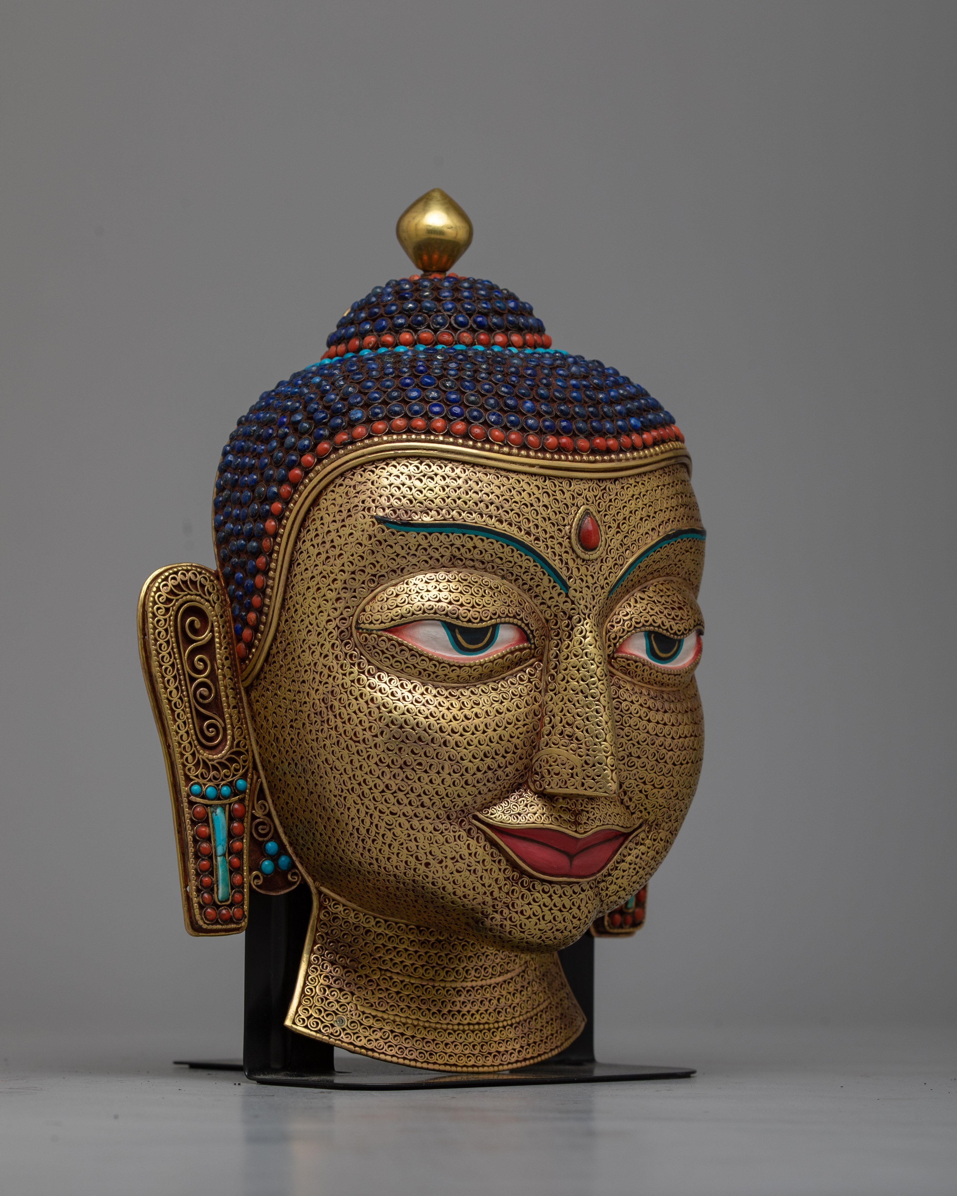 Buddha Mask Wall Hanging | Infusing Your Space with Serenity and Spiritual Presence
