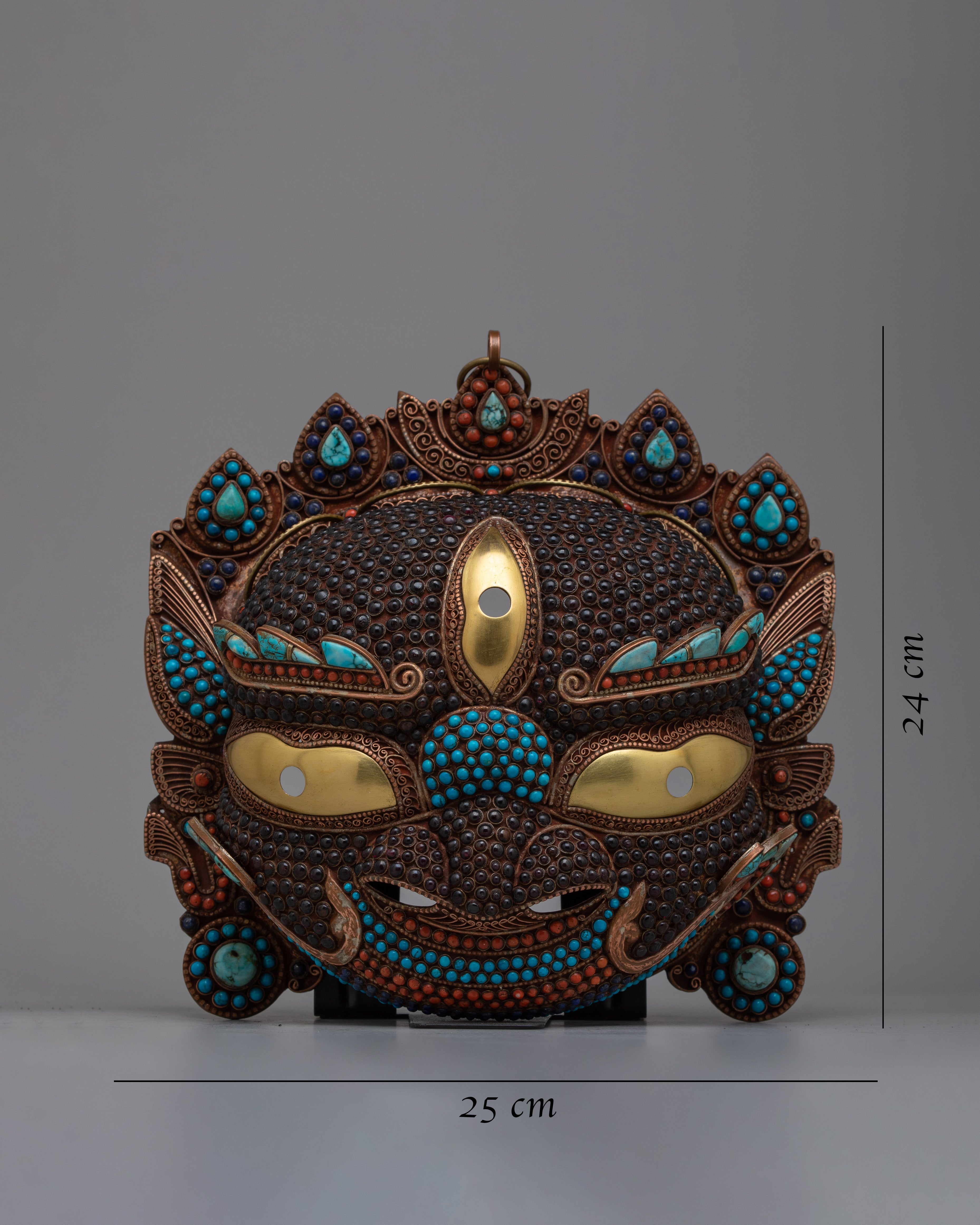 Tibetan Buddhist Mask | A Symbol of Tradition, Ritual, and Spiritual Essence"