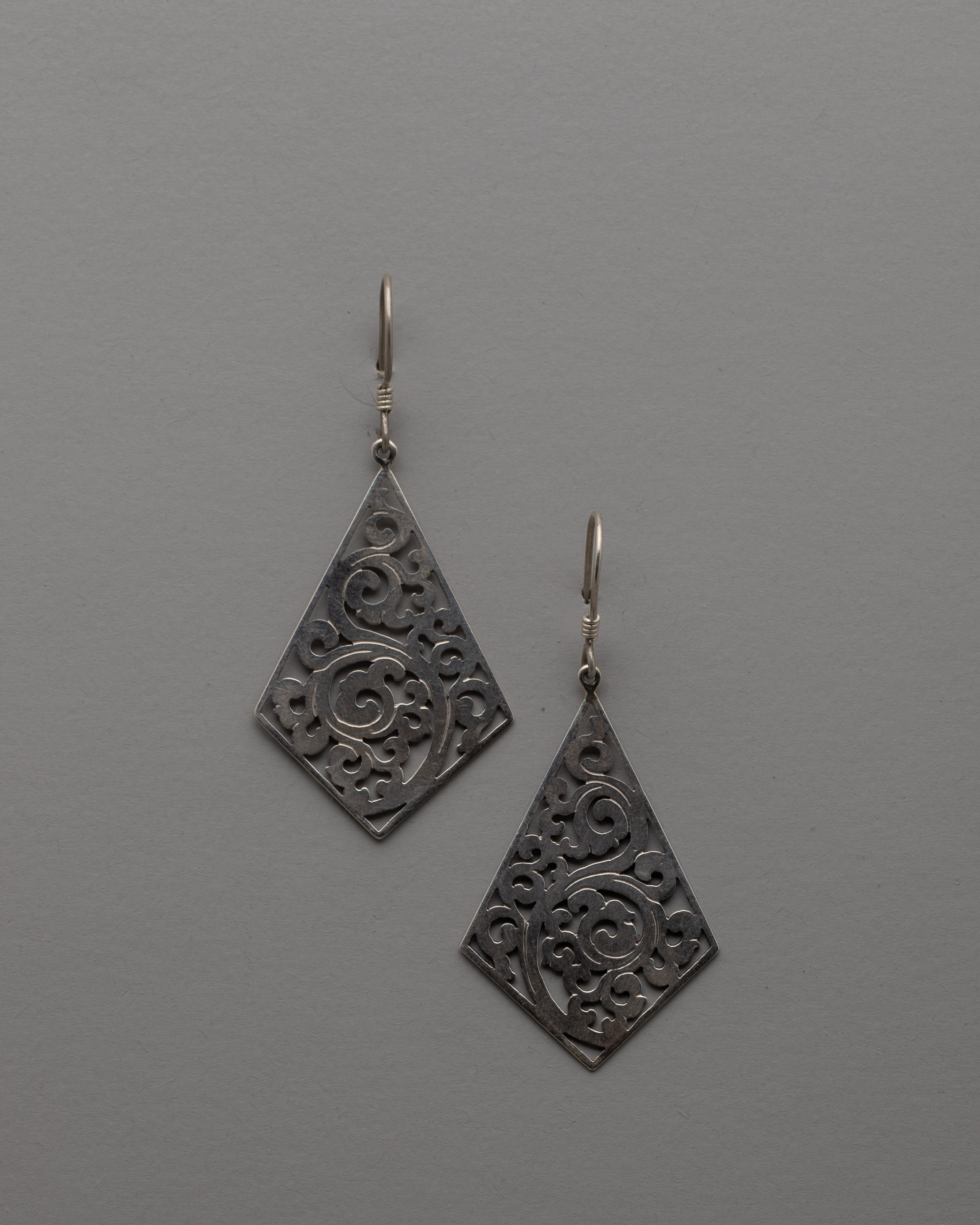 Silver Ear Rings Set | Perfect Harmony of Grace and Glamour