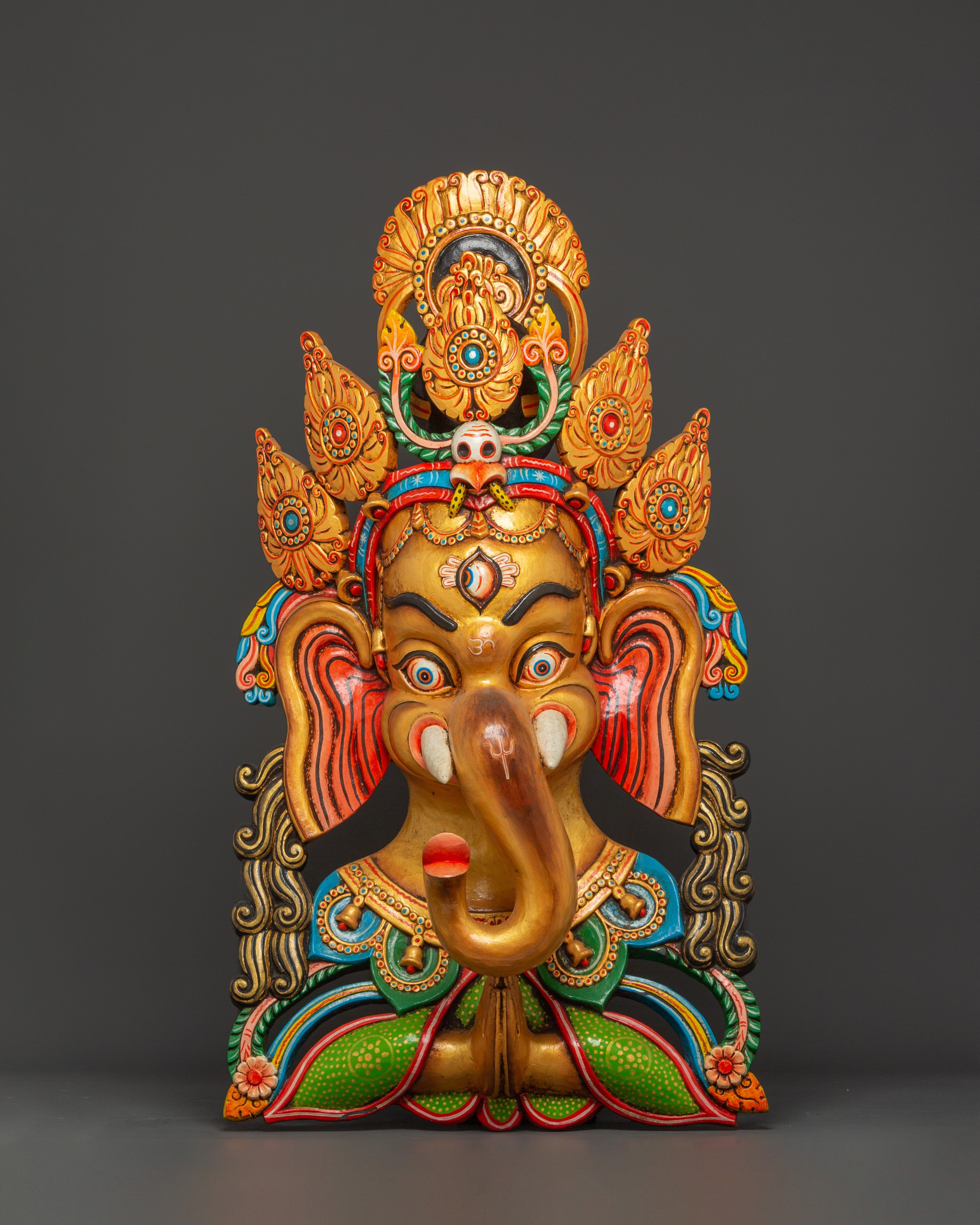 Tantric Ganesha Wall Mask