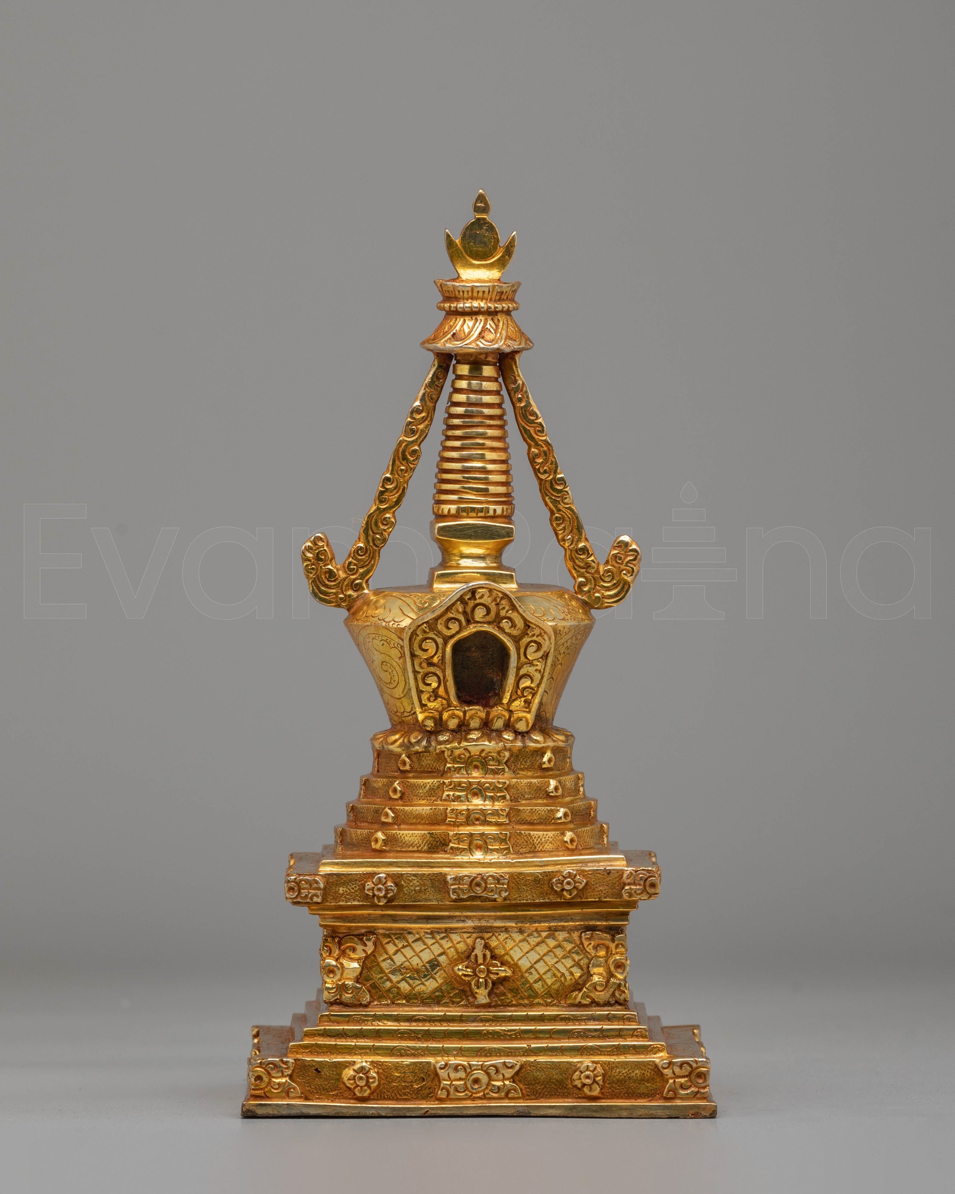 Tibetan Buddhist Stupa Decor | Symbol of Enlightenment and Peace