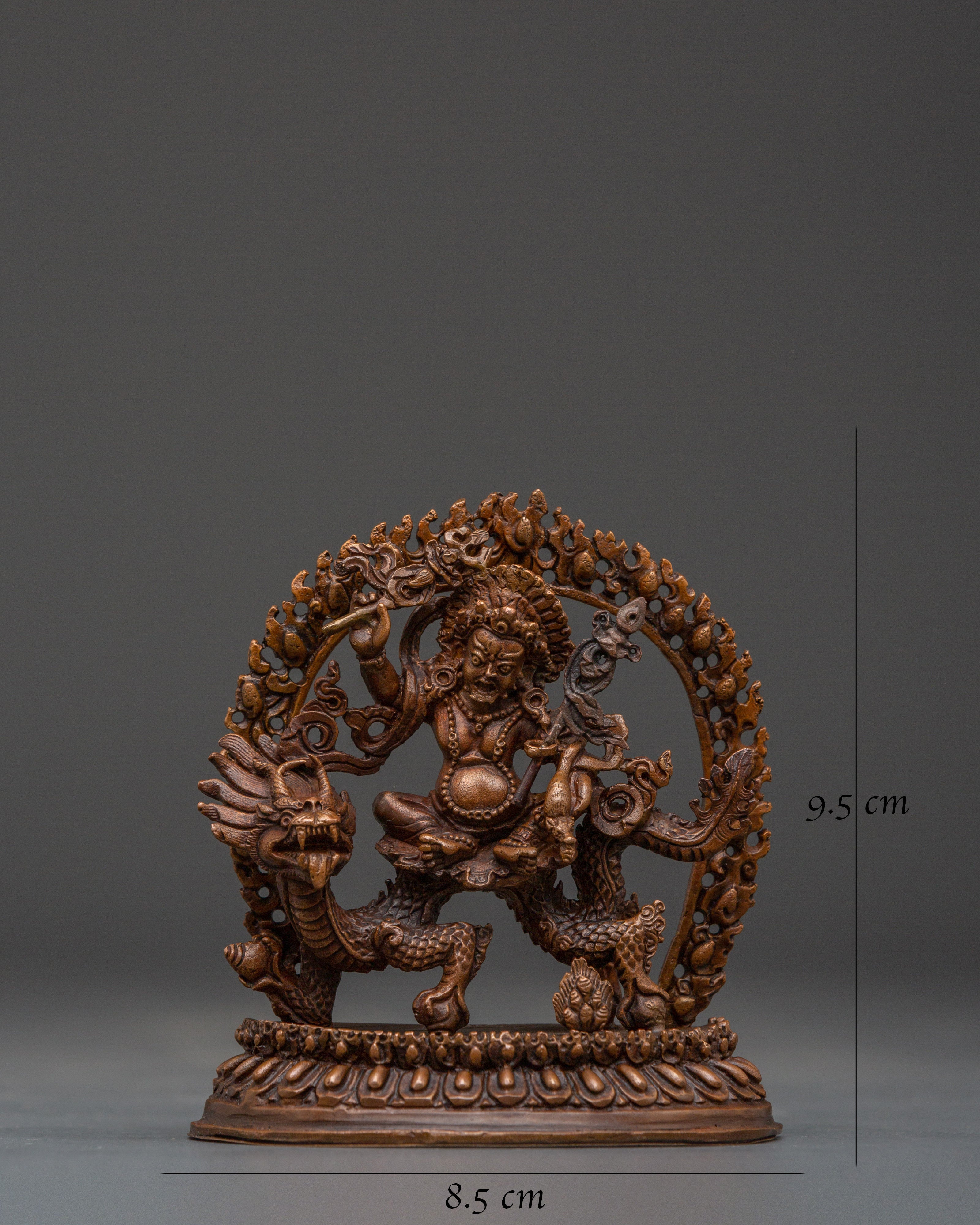 White Dzambala Buddhist Statue for Wealth & Prosperity