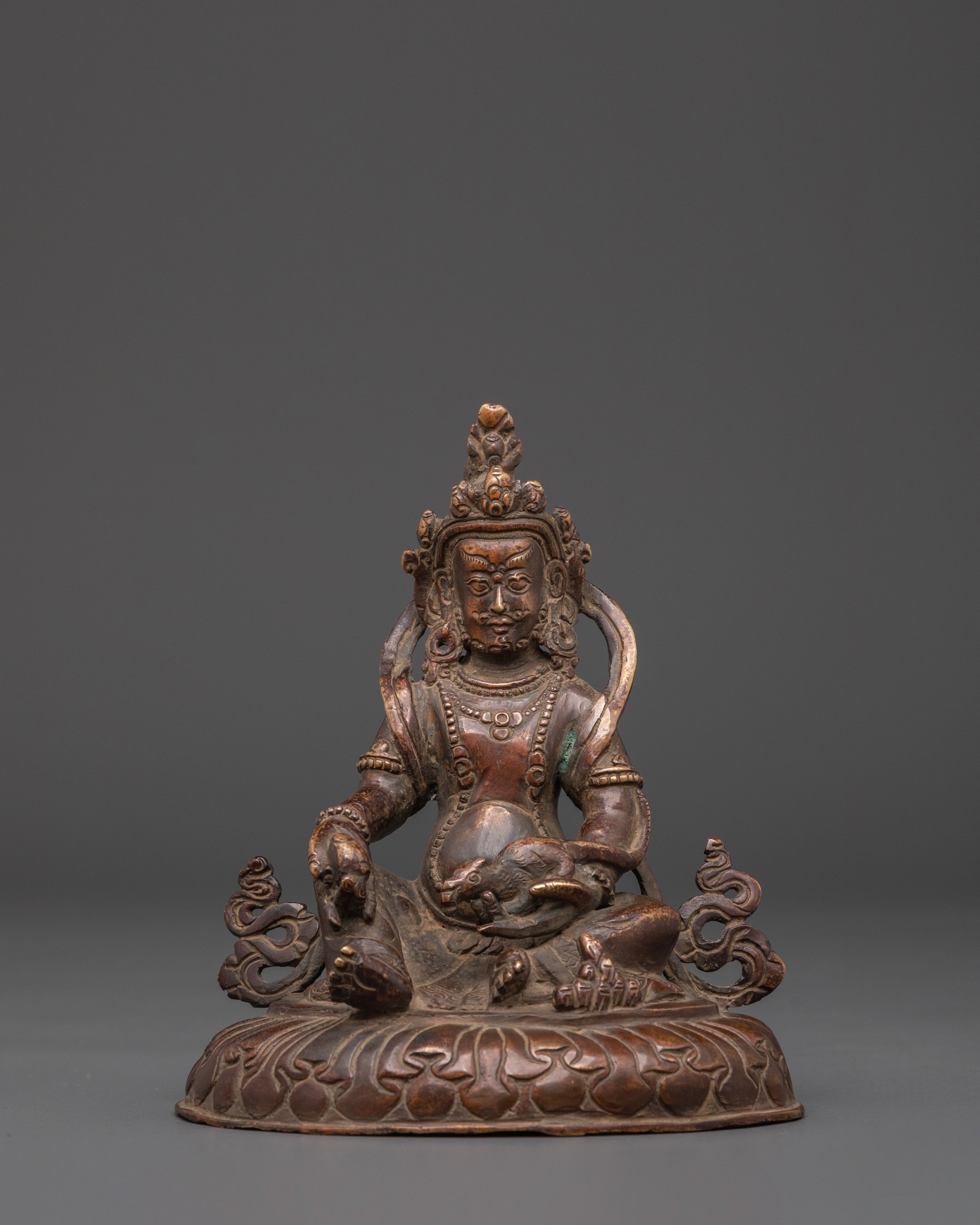 Handcrafted Dzambhala Sculpture