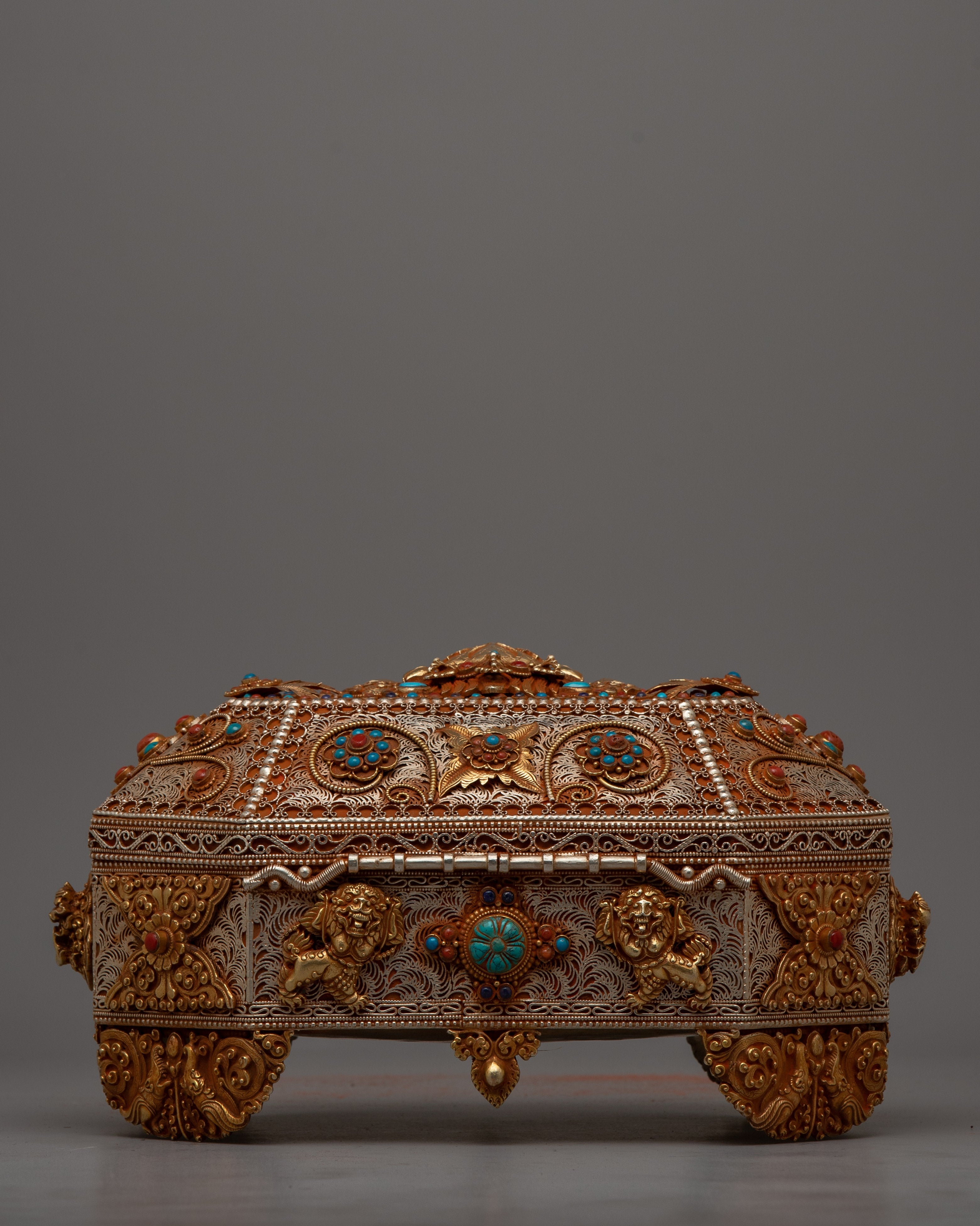 TIbetan Jewelery Box | Preserve Your Precious Gems with the Sacred Symbolism