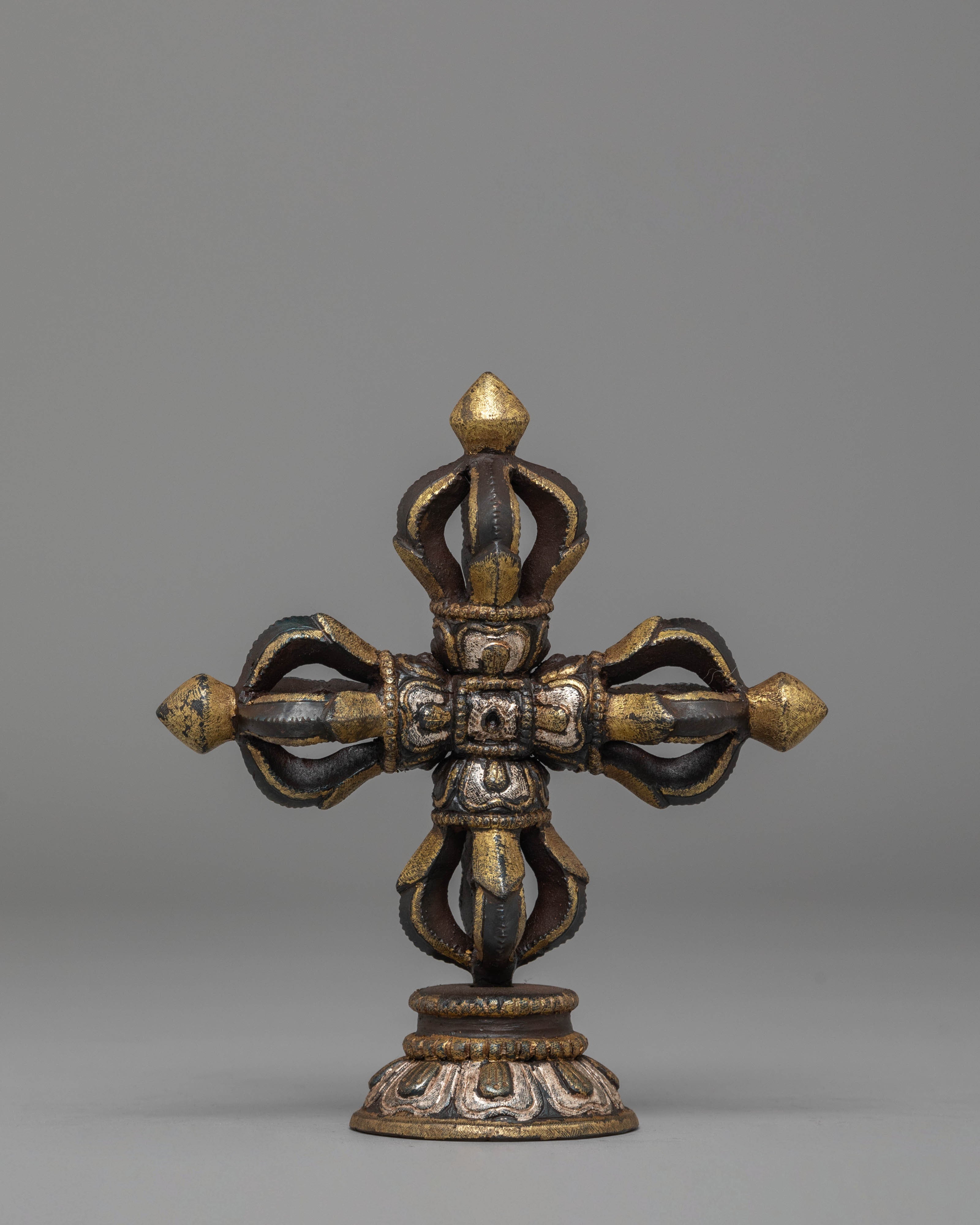 Handcrafted Bishow Vajra Artifact | Tibetan Buddhist Vajra