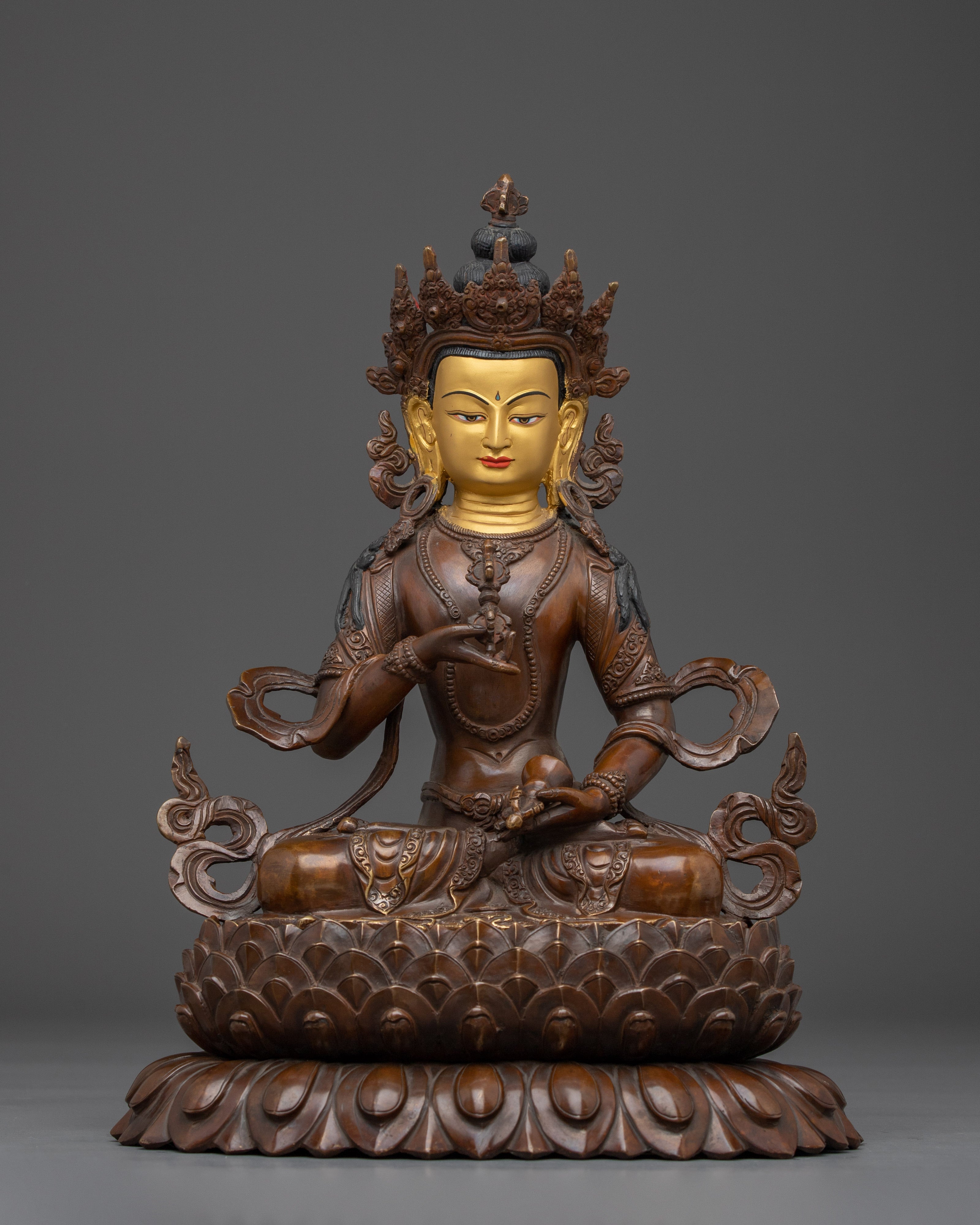 Handmade Artwork of Himalayan Deity Vajrasattva