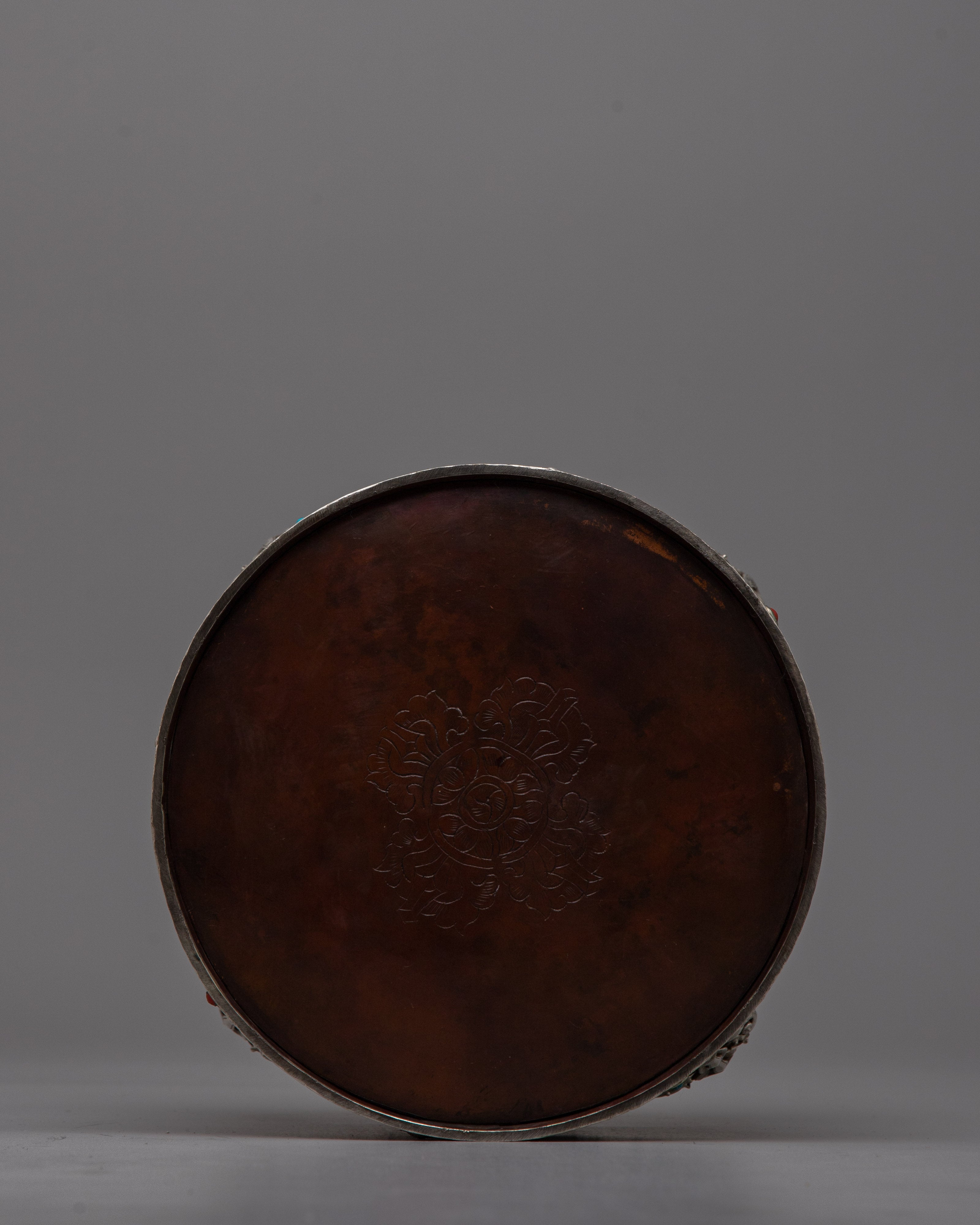 Mandala Silver Plated | Reflecting Spiritual Essence and Grace