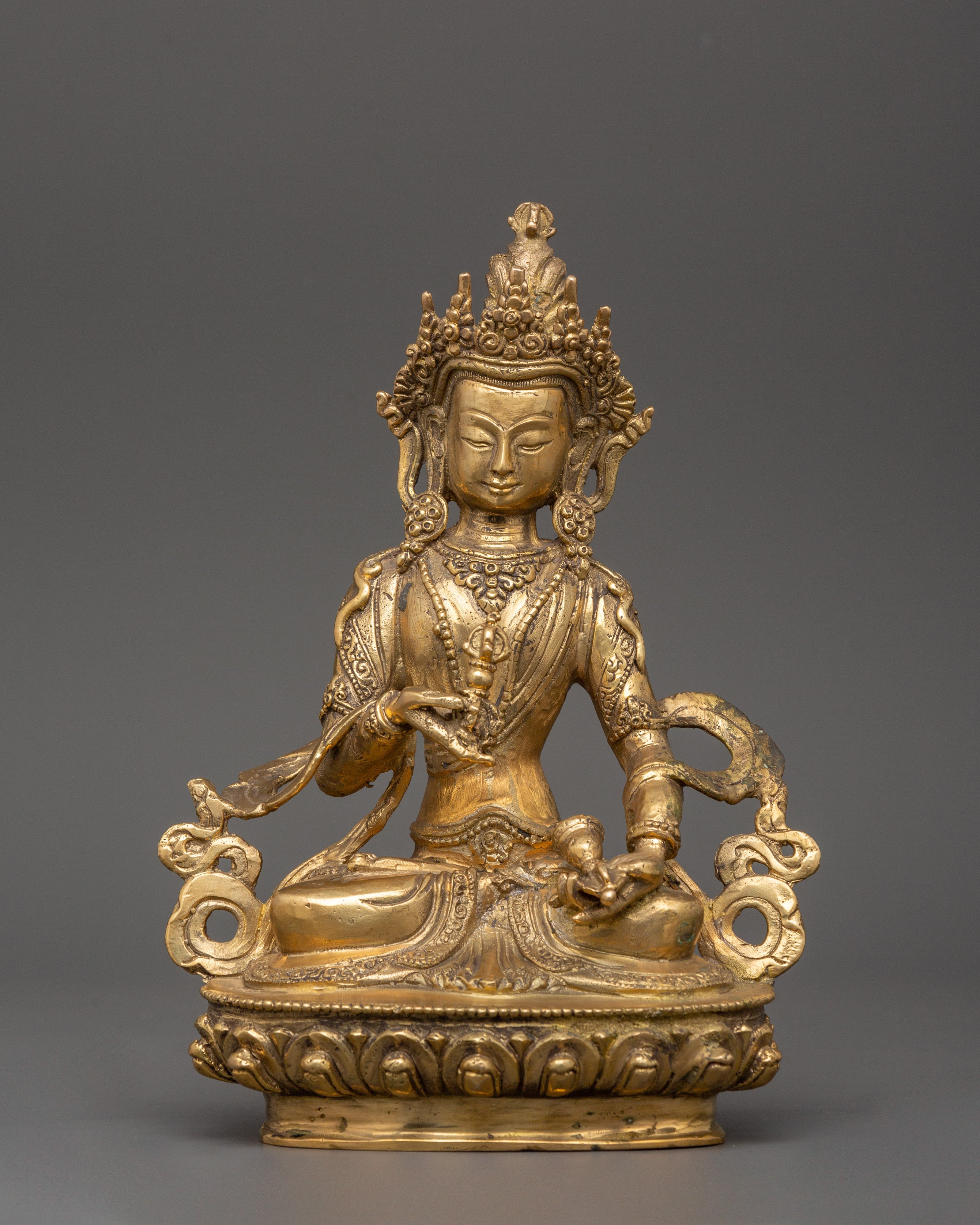 Brass Vajrasattva Sculpture