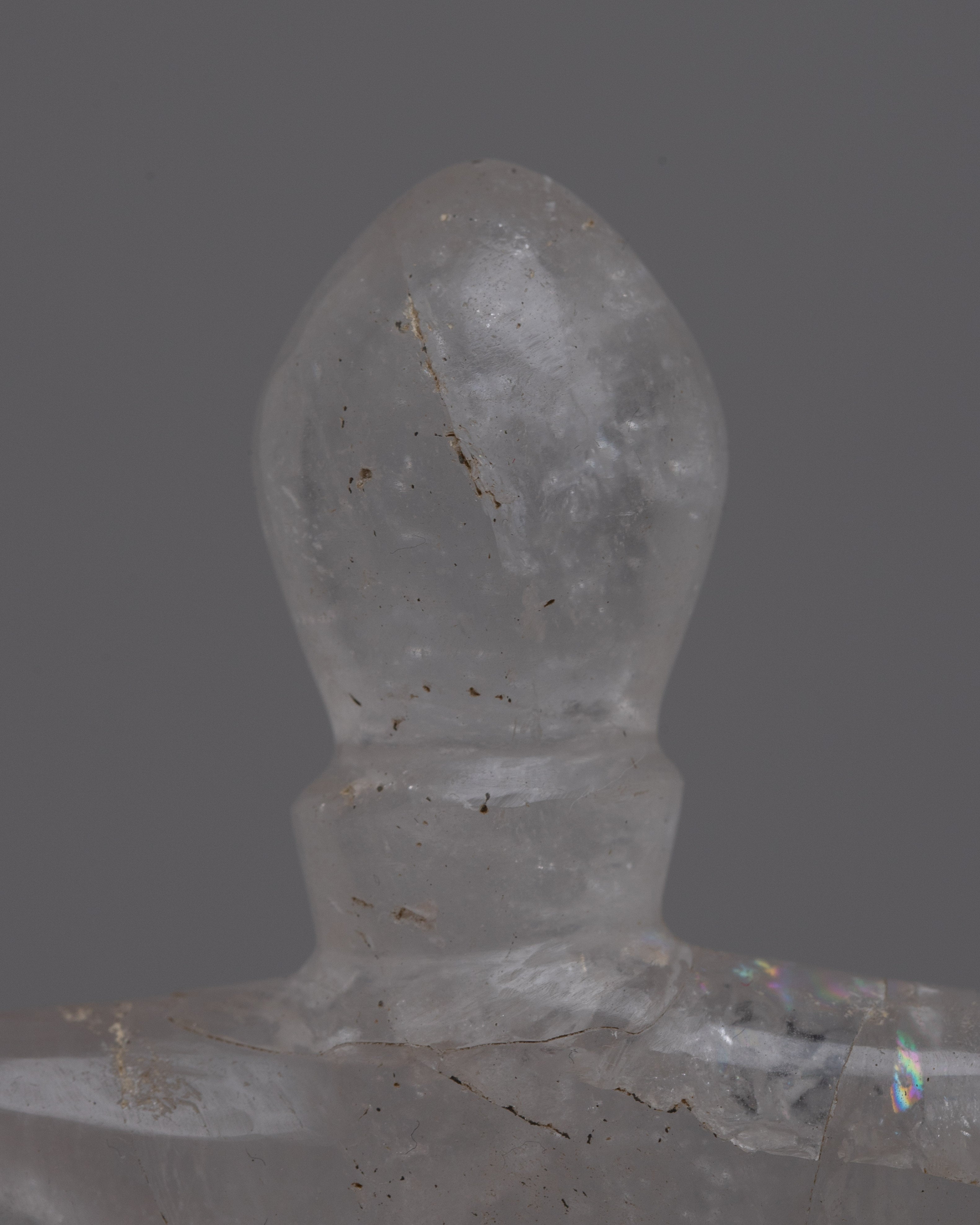 Crystal Kartika Knife | Sacred Tibetan Buddhist Instrument for Meditation