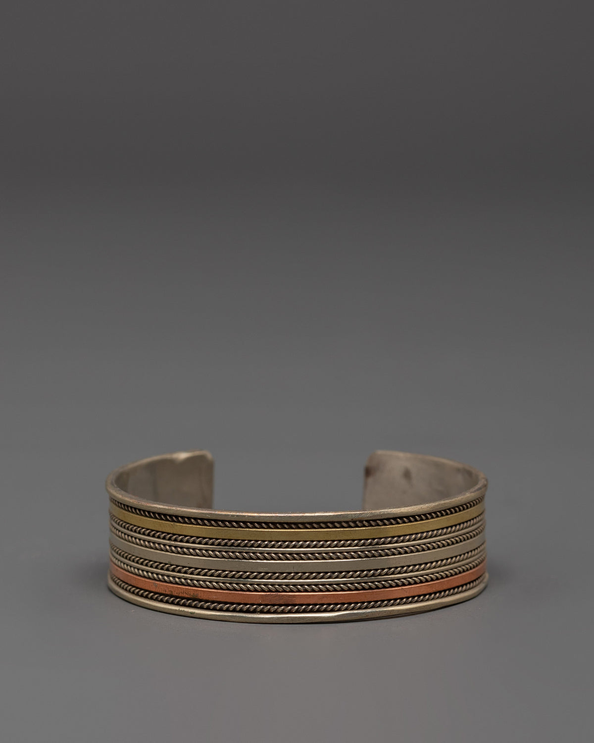Traditional Himalayan Bracelet | Copper Brass Metal Jewelry