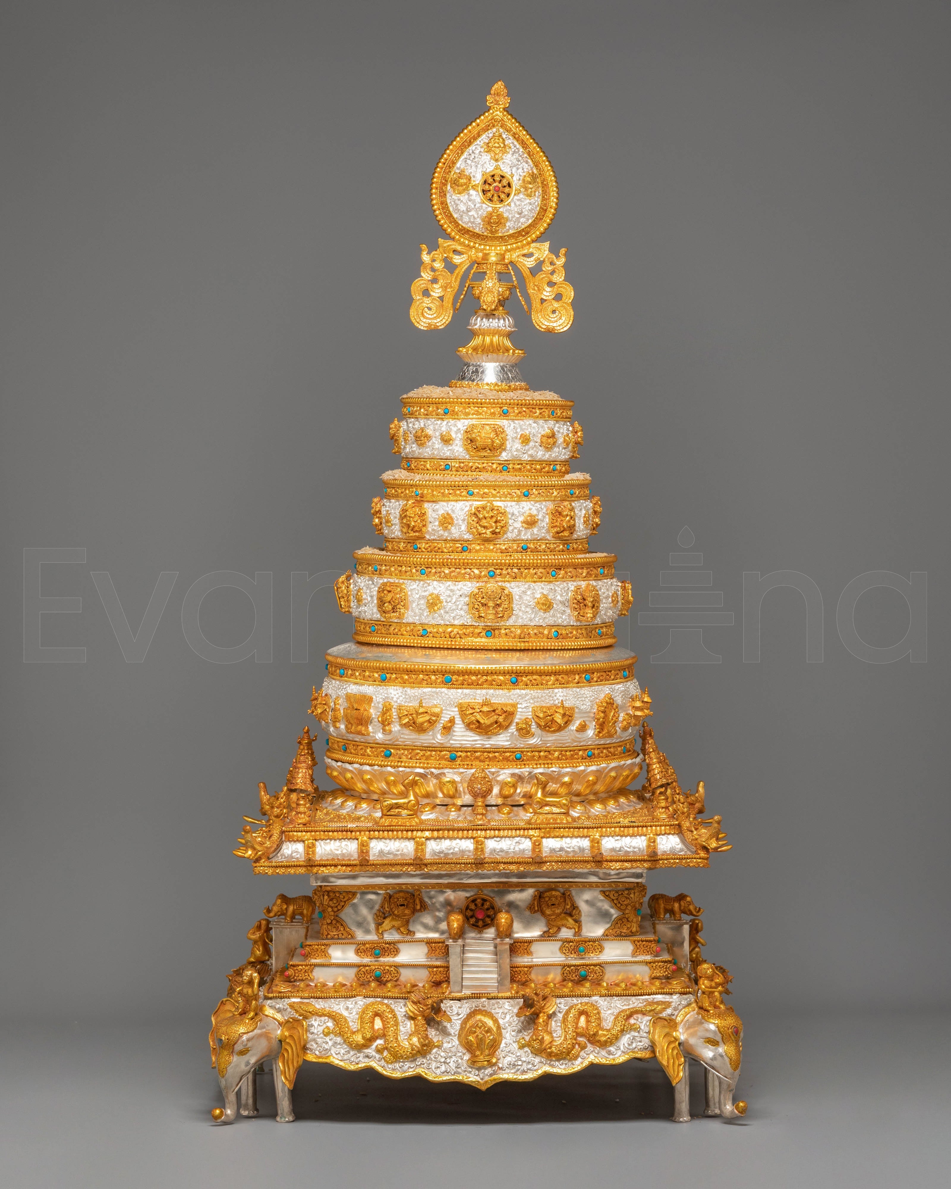 Buddhist Sacred Mandala Offering Set | Perfect for Offerings