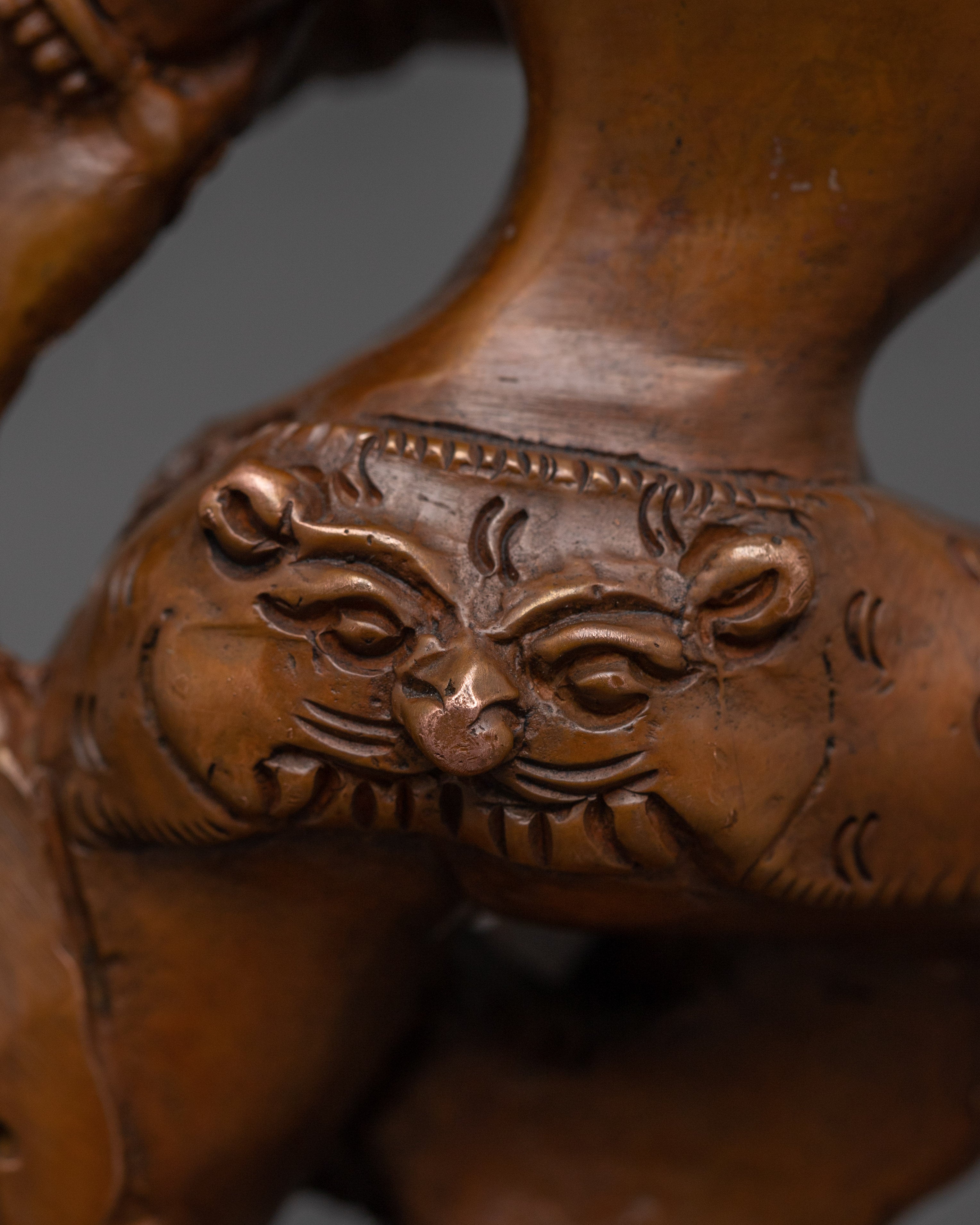 Oxidized Troma Nagmo Statue | Also known as Krodha Kali