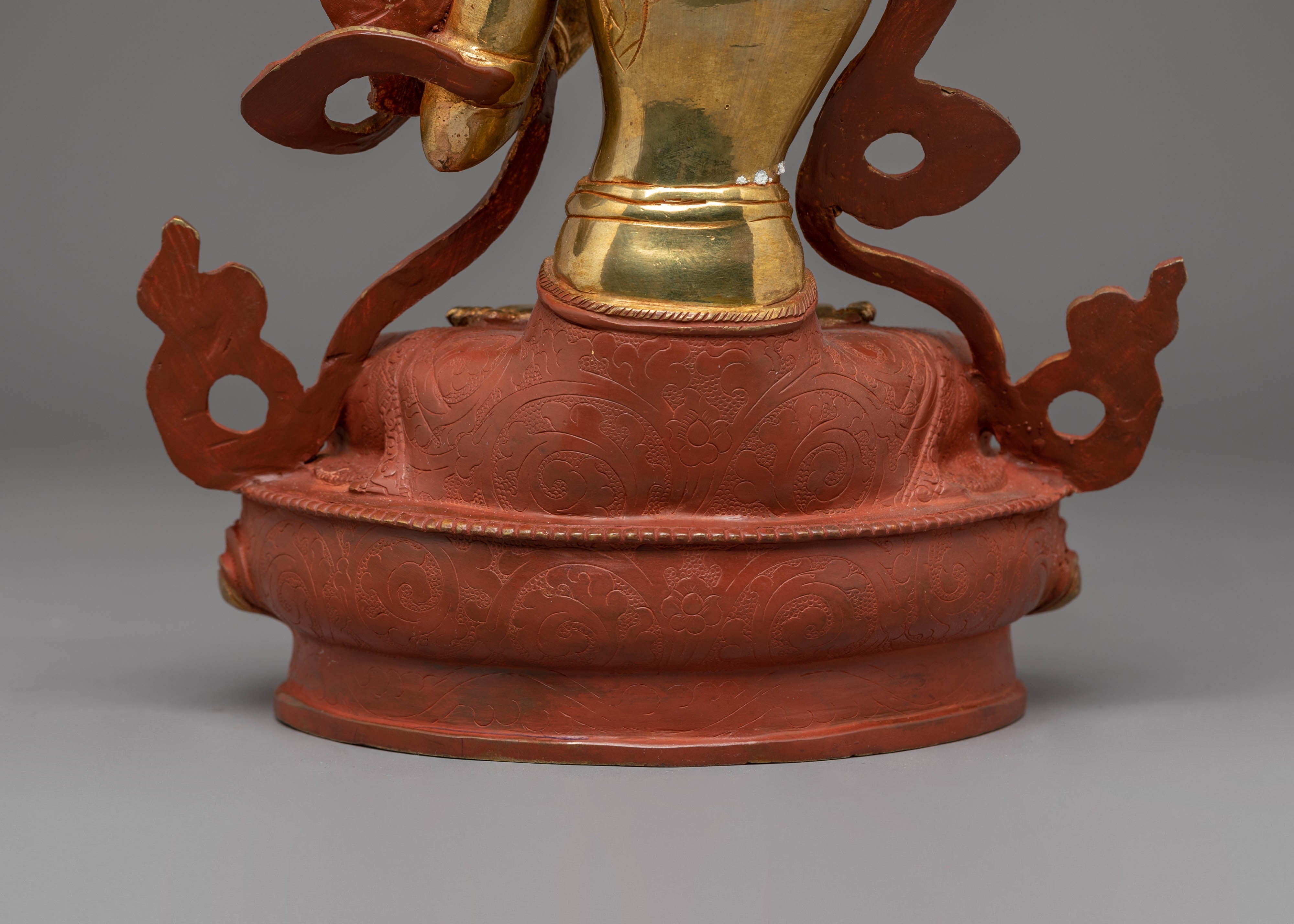 Handmade Bodhisattva Manjushri Statue | Bodhisattva Wisdom Deity