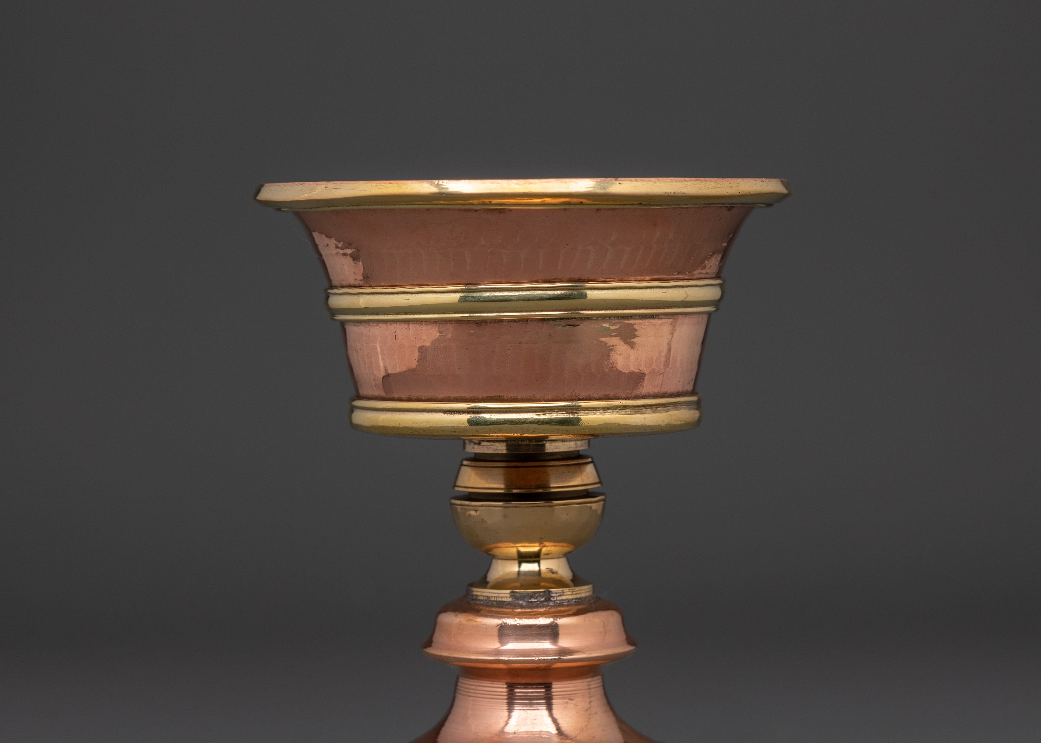 Buddhist light offering | Tibetan Ritual Oil Lamp