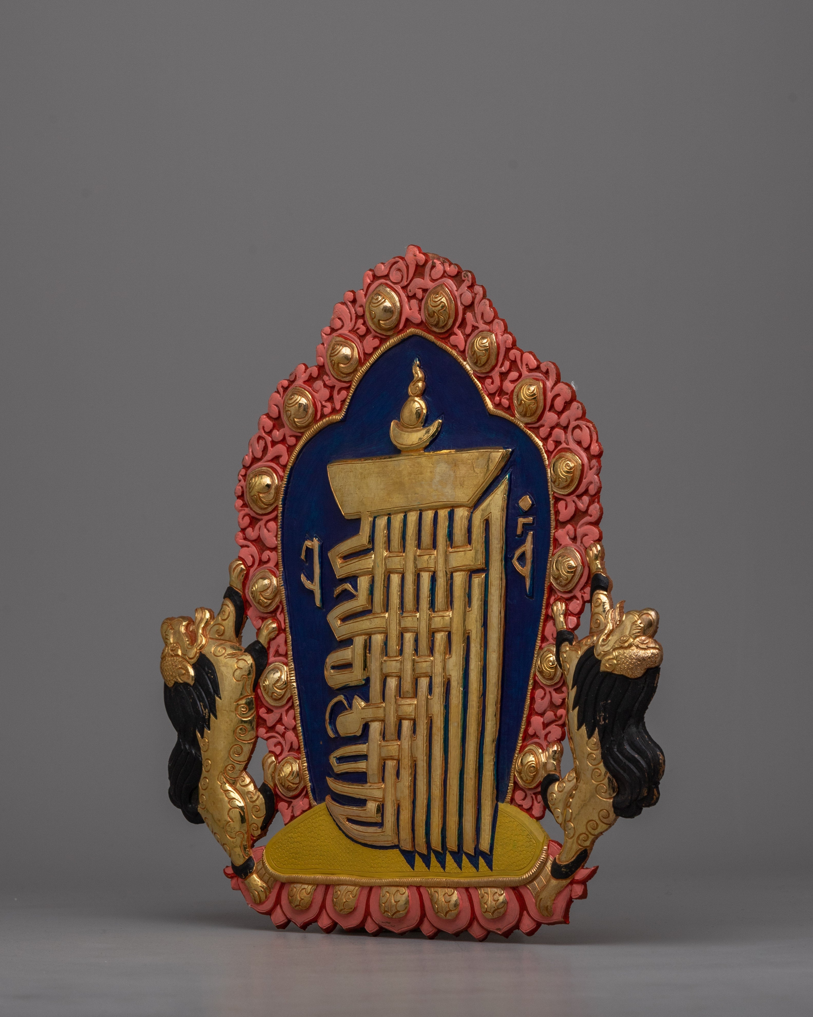 Kalachakra Mantra Symbol | Tibetan Emblem of Spiritual Harmony