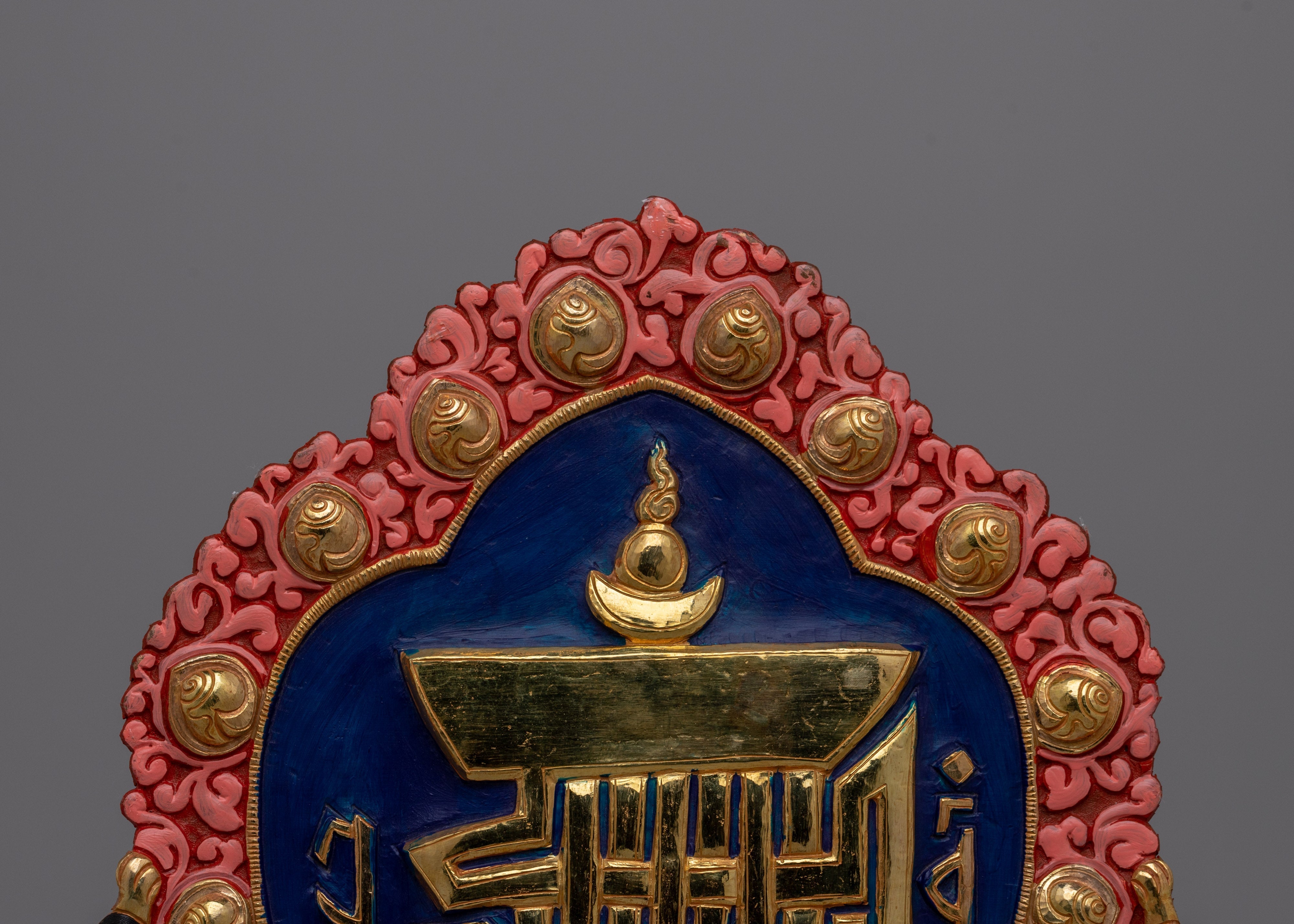 Kalachakra Mantra Symbol | Tibetan Emblem of Spiritual Harmony