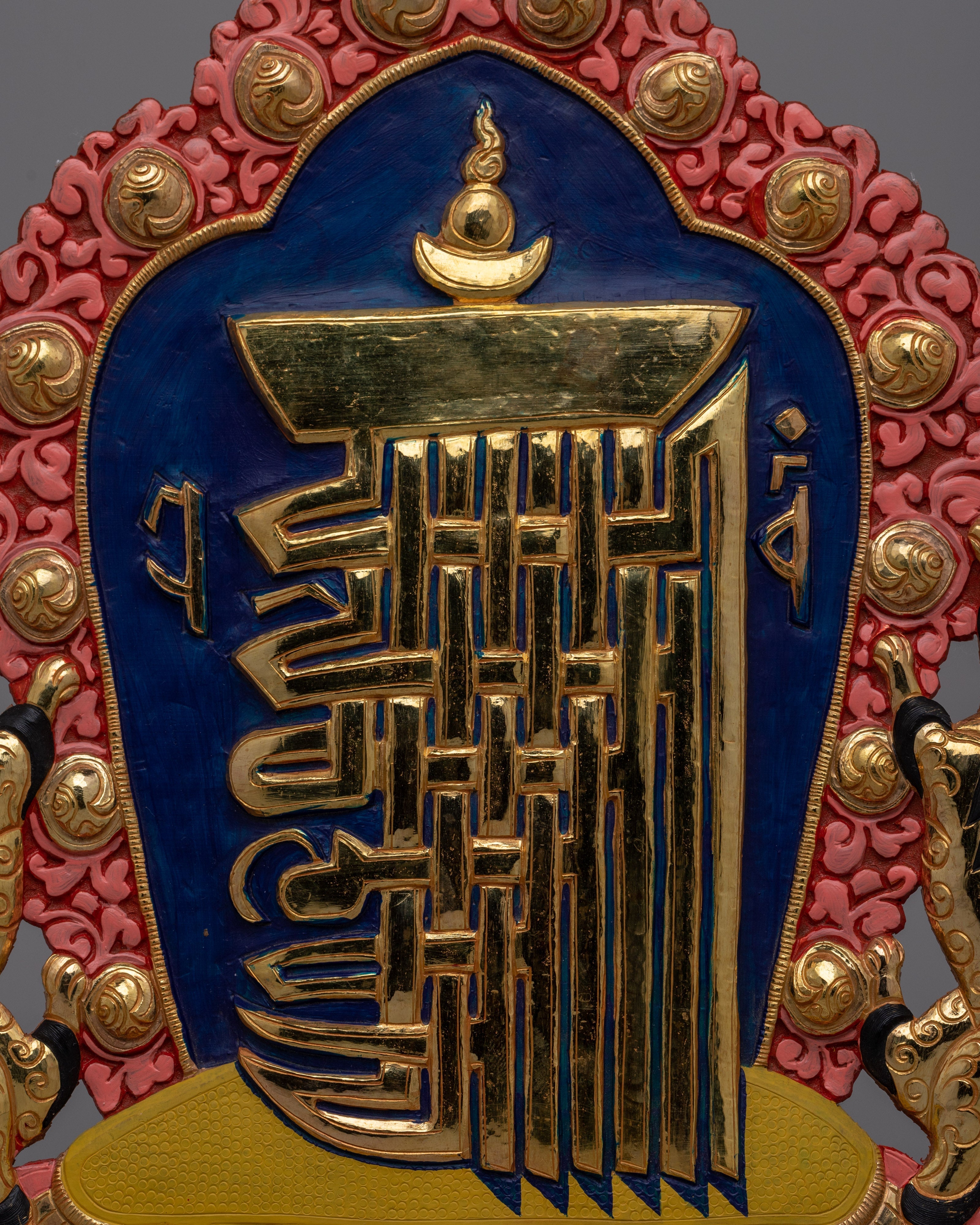 Kalachakra Mantra Symbol | Tibetan Emblem of Spiritual Harmony