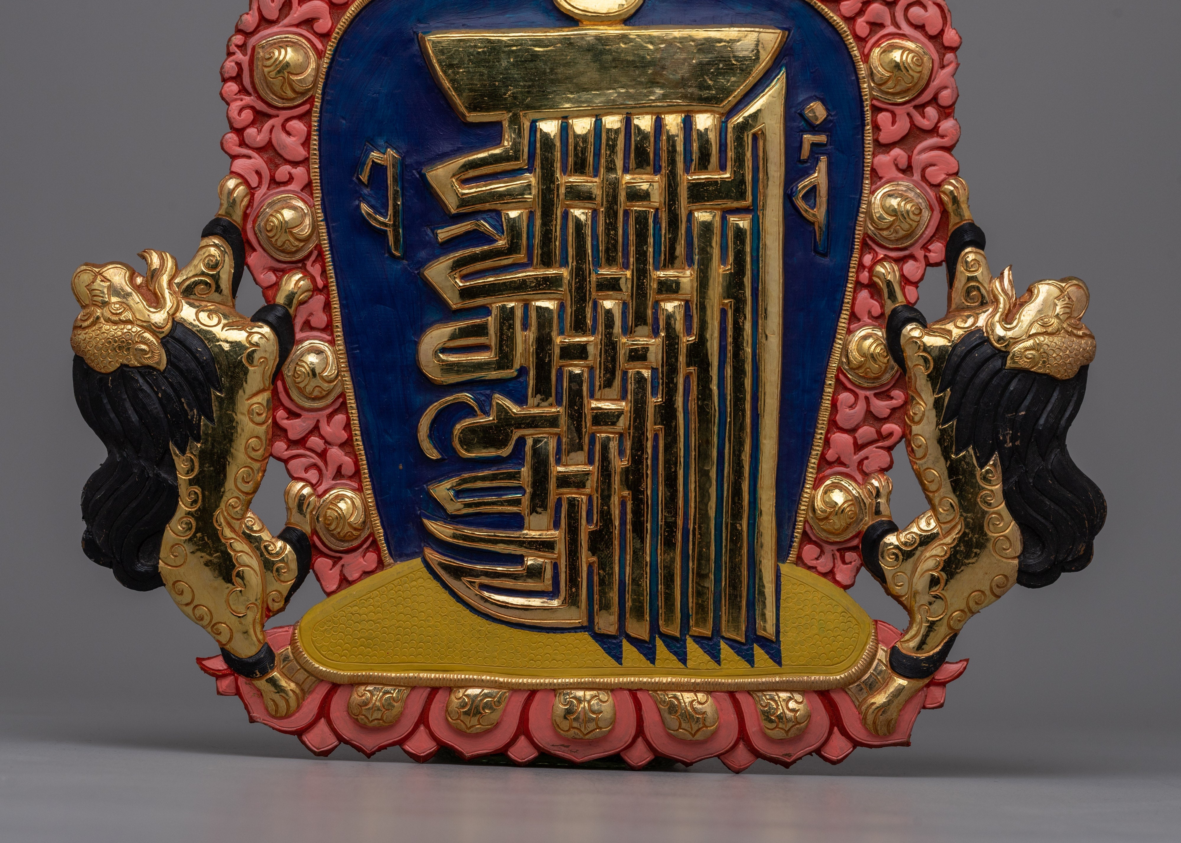 Kalachakra Mantra Symbol | Tibetan Emblem of Spiritual Harmony