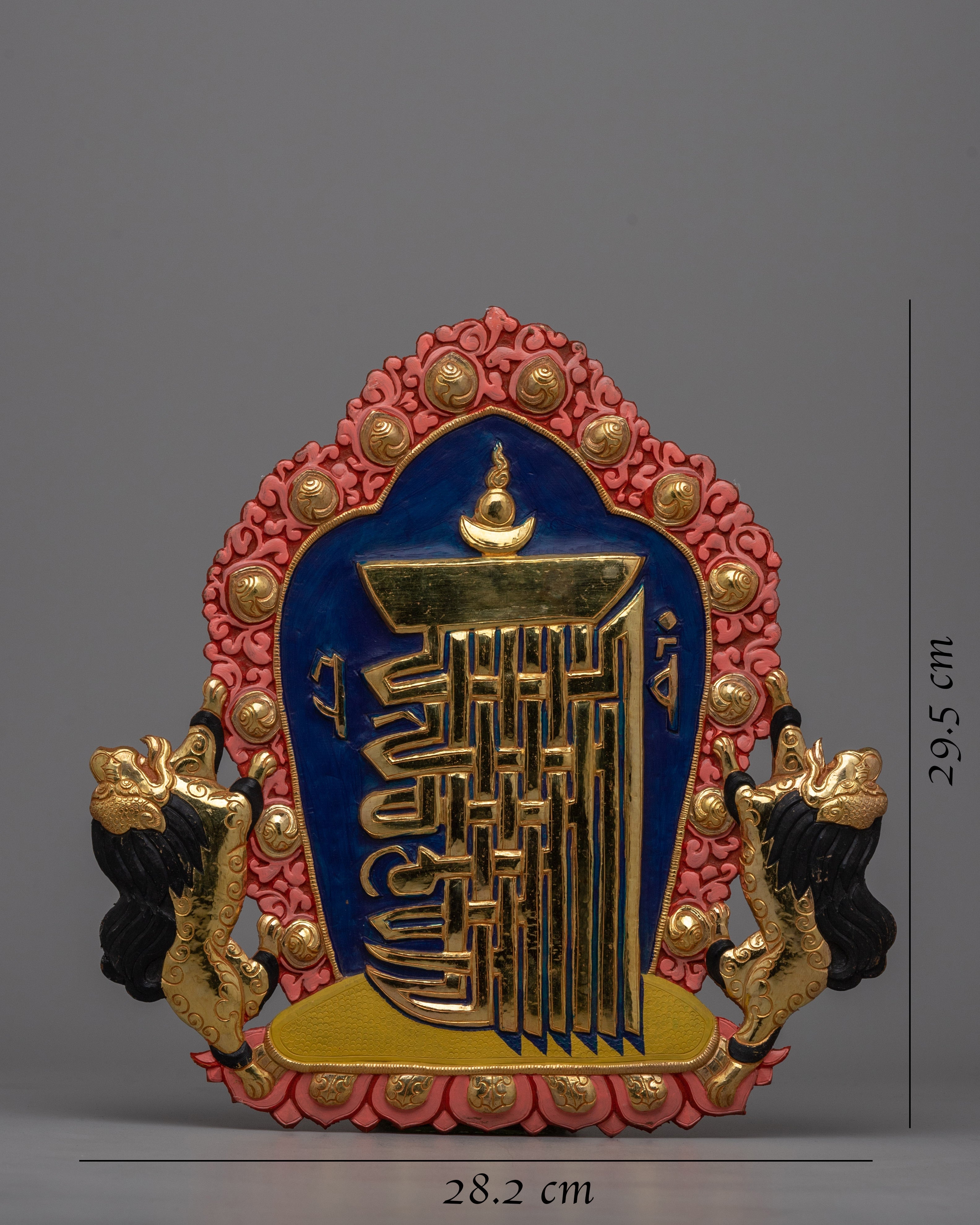 Kalachakra Mantra Symbol | Tibetan Emblem of Spiritual Harmony