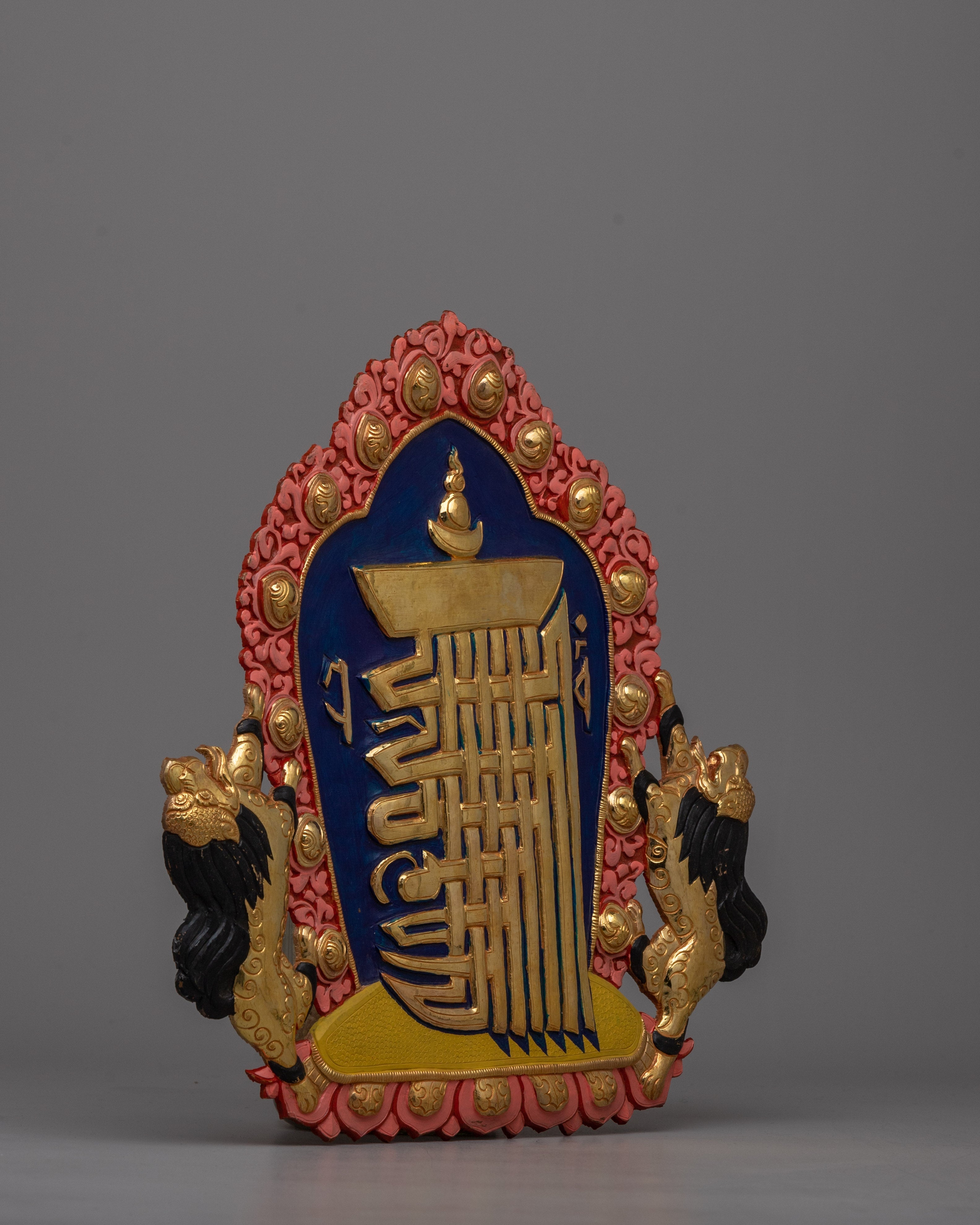 Kalachakra Mantra Symbol | Tibetan Emblem of Spiritual Harmony