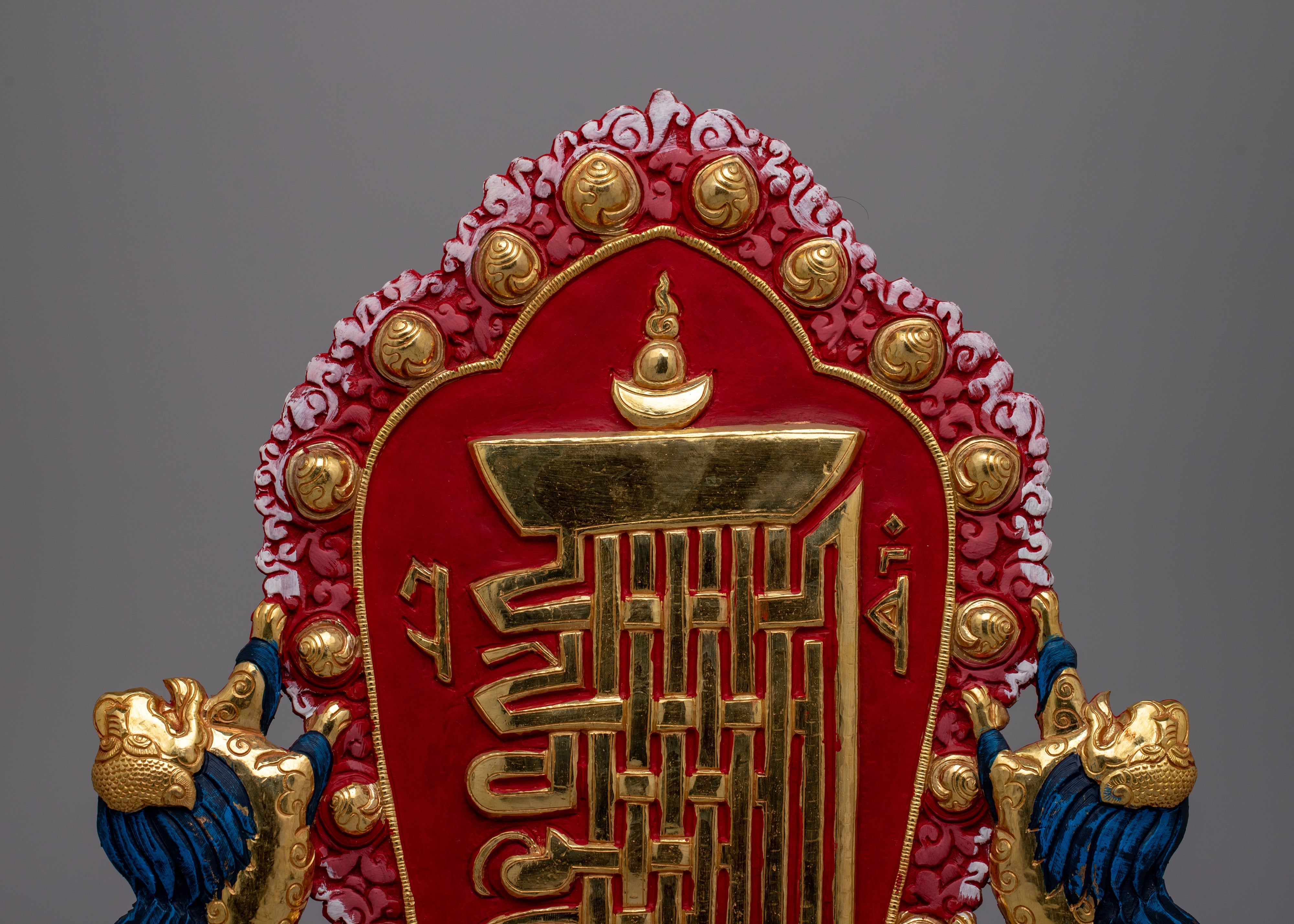 Kalachakra Mantra in Tibetan | Handcrafted Representation of Buddhist Spiritual Practice