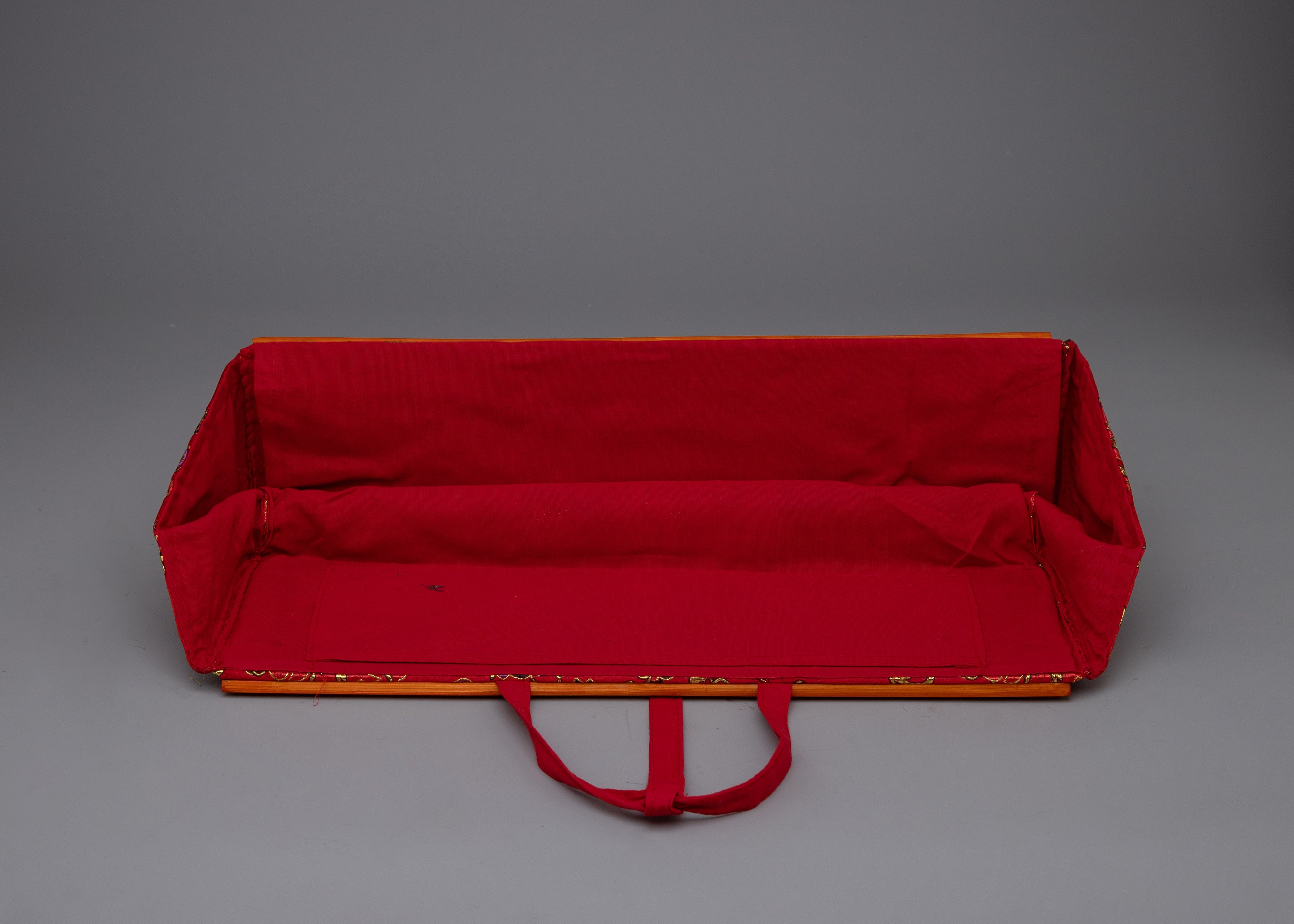 Tibetan Dharma Text Pecha Cover | Handcrafted Cover for Devotional Use and Text Protection