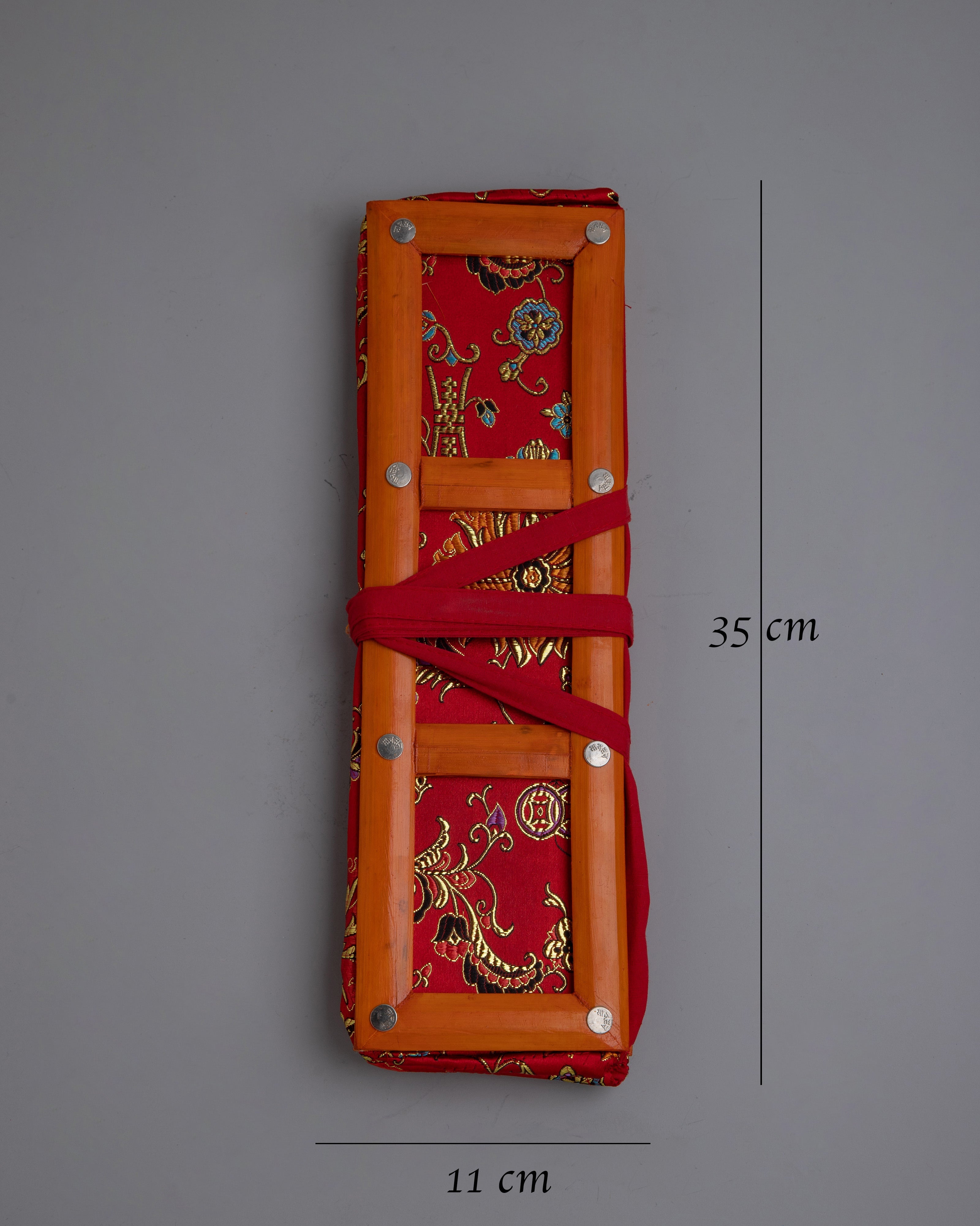 Tibetan Dharma Text Pecha Cover | Handcrafted Cover for Devotional Use and Text Protection