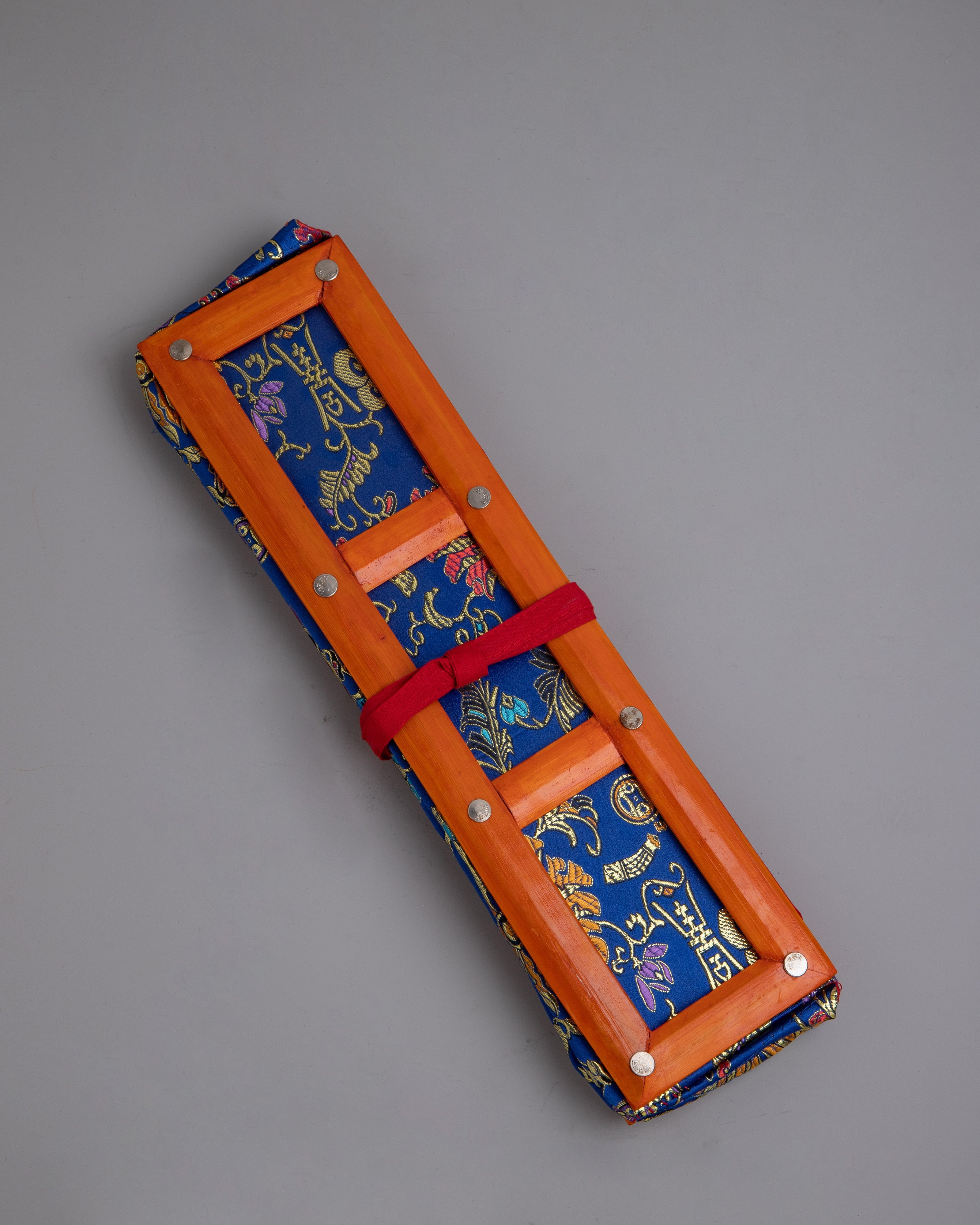 Pecha Tibetan Text Cover | Unique Handcrafted Cover for Sacred Manuscript Preservation