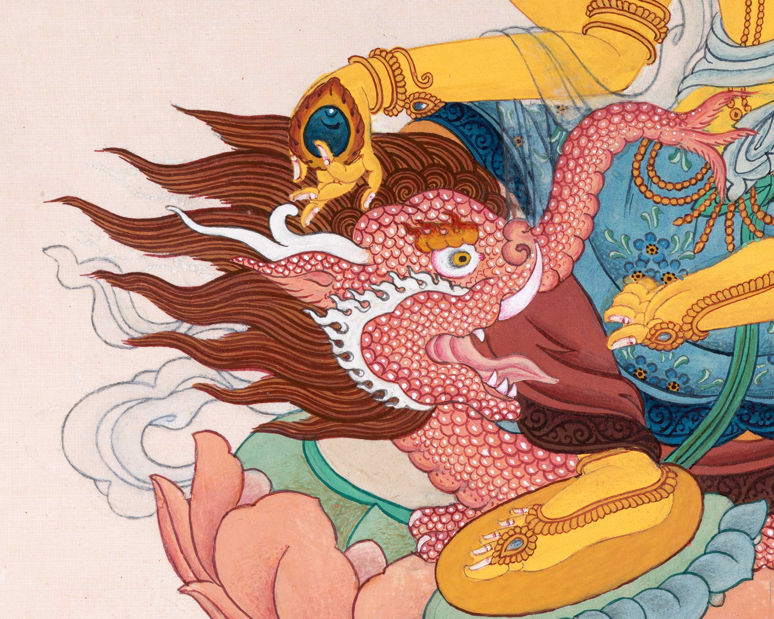 Mara Sundana Vasitattama Tara | 21 Tara of Surya Gupta Thangka