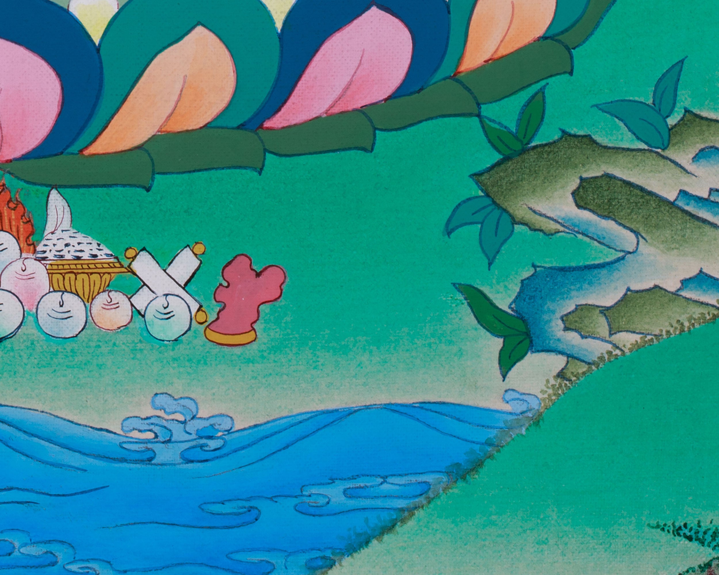 Manjushri Wisdom Artwork | Bodhisattva of Clarity, Insight, and Enlightenment